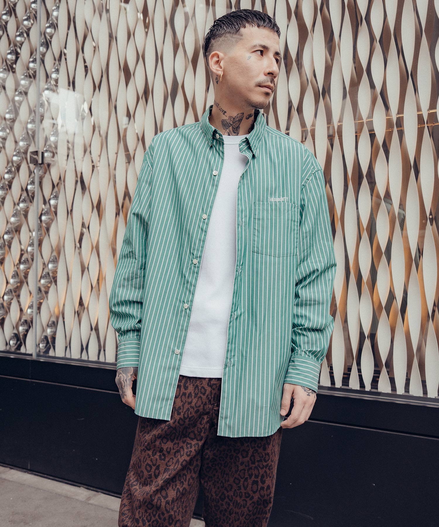 Supima cotton stripe shirt-thumbmail-9