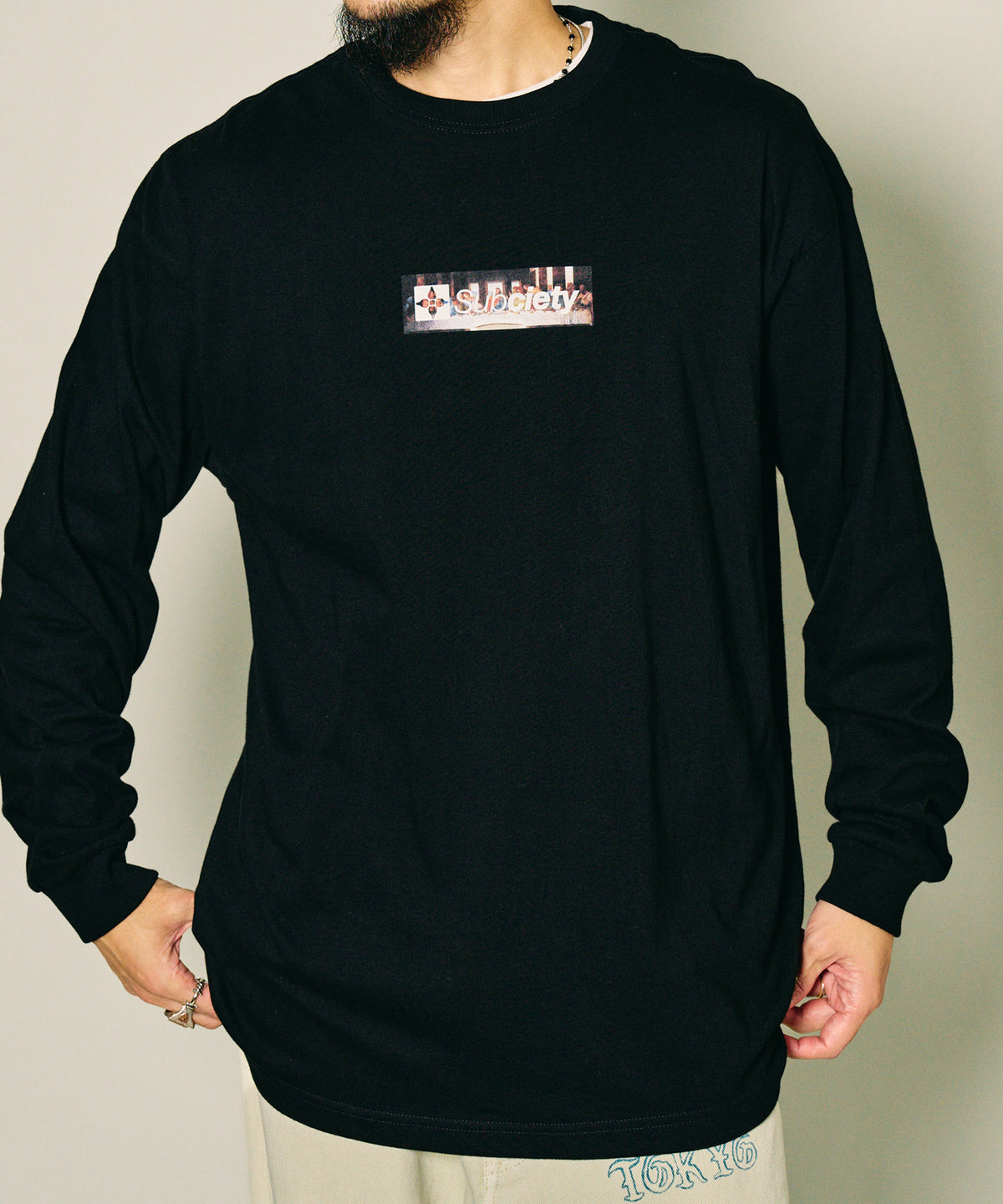 Last supper box L/S tee