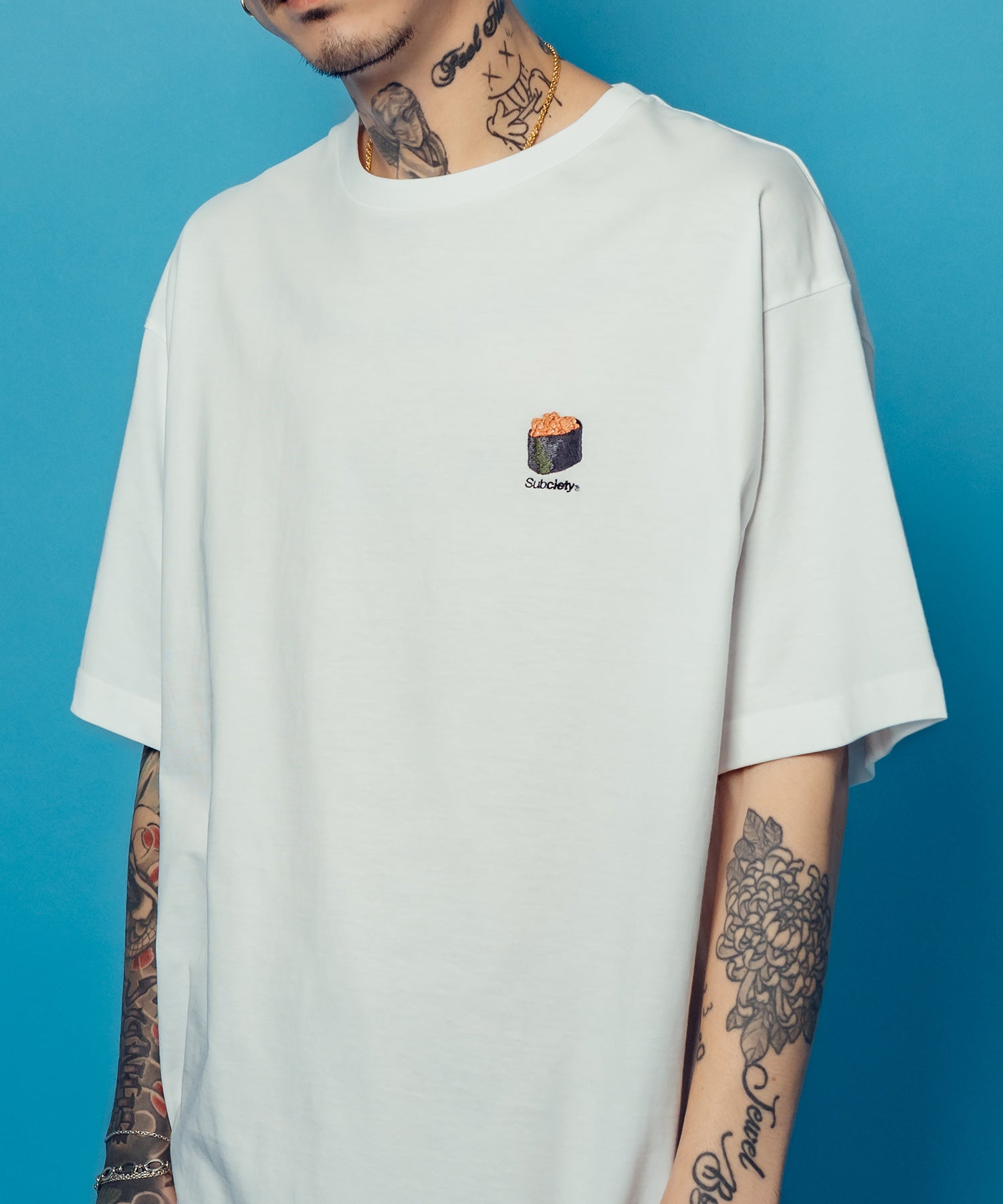 Embroidery sushi tee-thumbmail-3