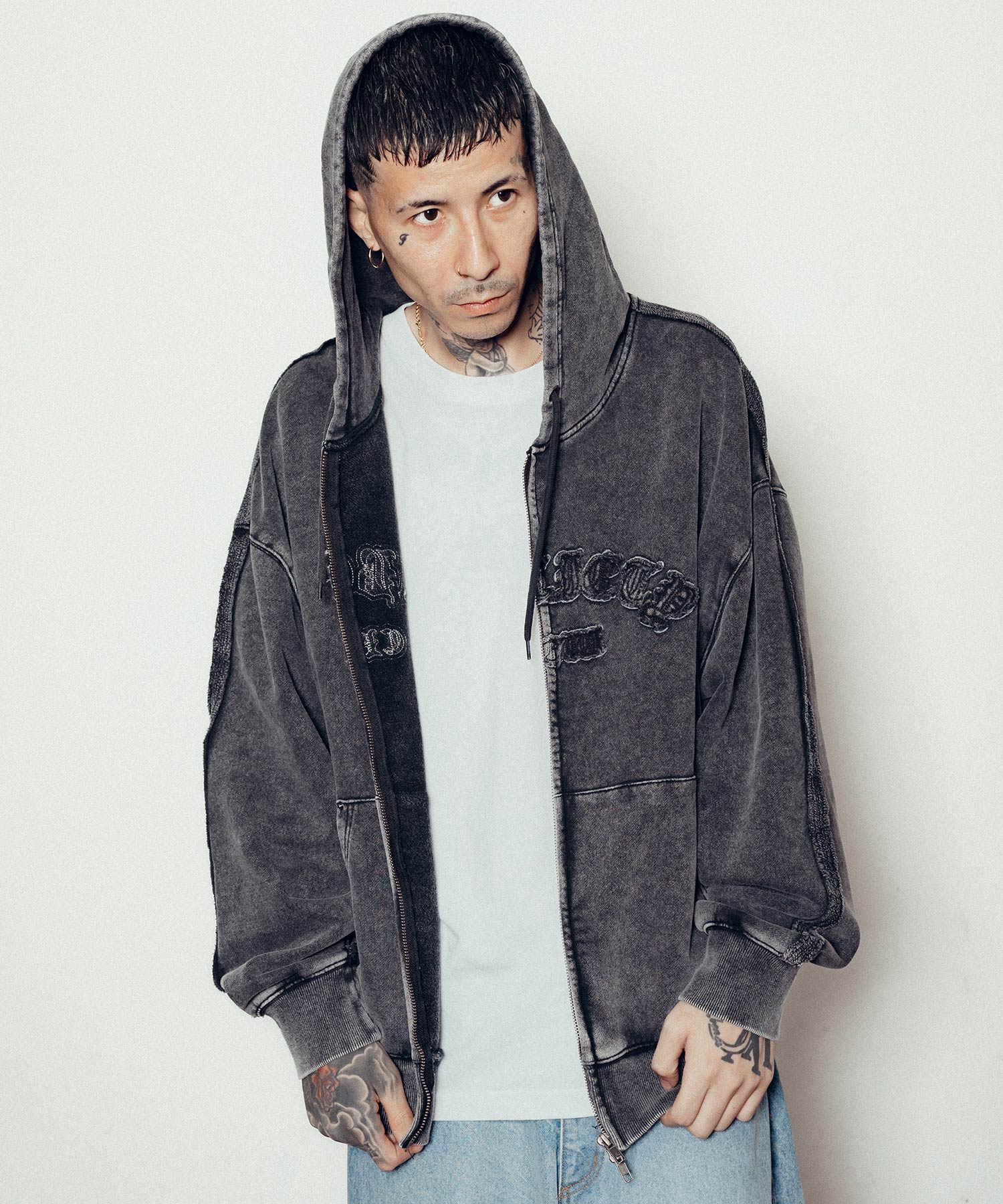 Double zip hoodie-thumbmail-8
