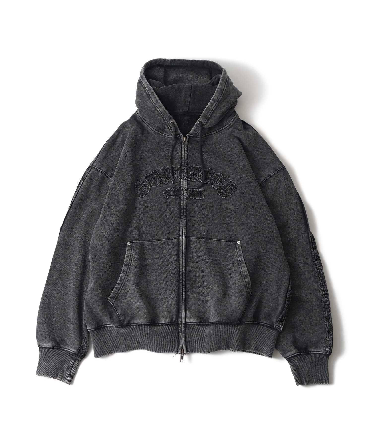 Double zip hoodie-thumbmail-4