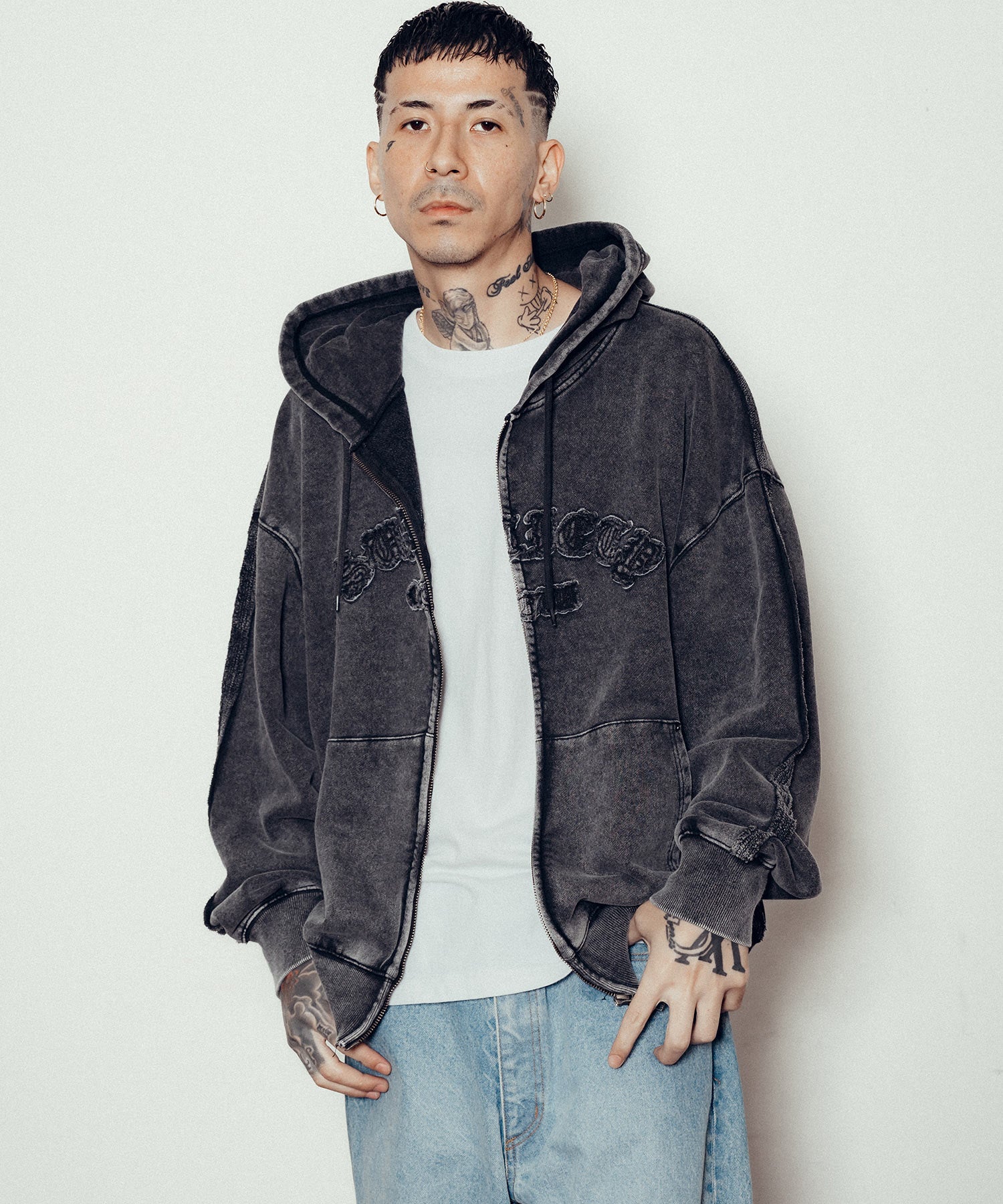 Double zip hoodie-thumbmail-7