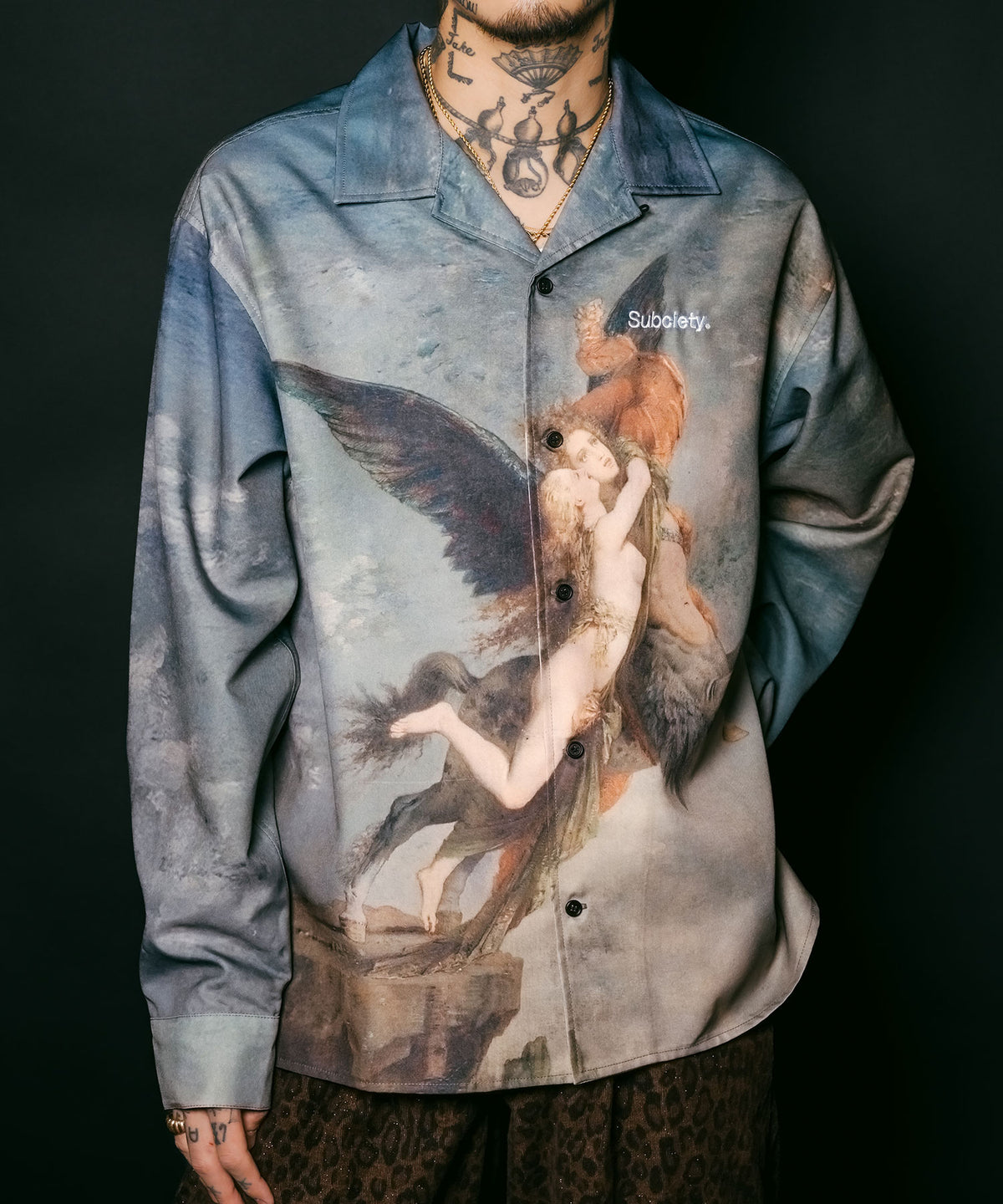 柄シャツ