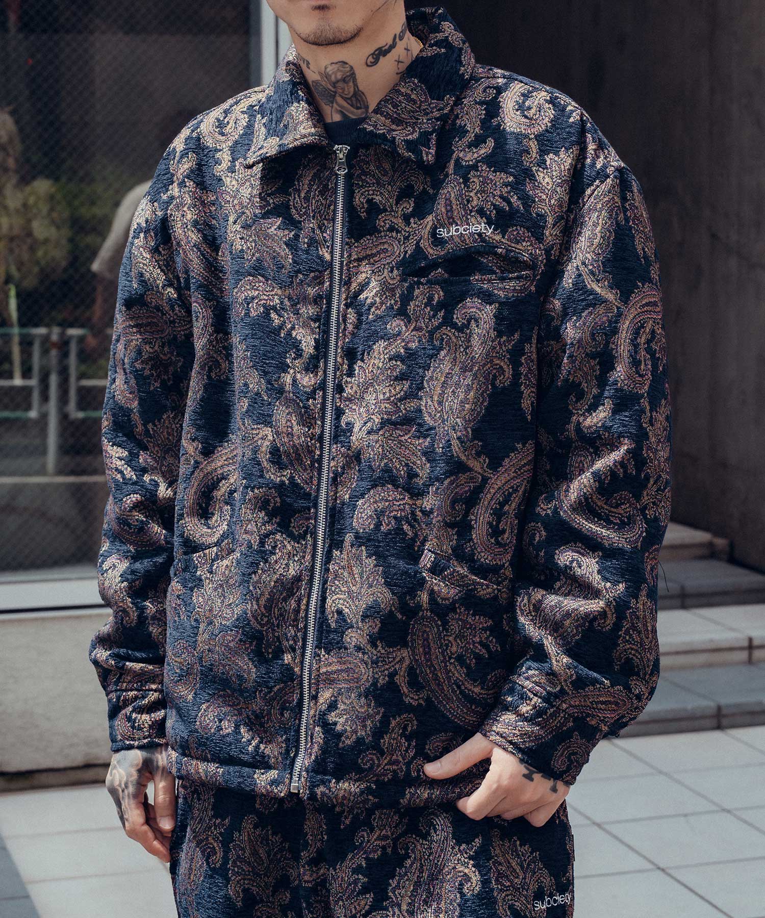 Chenille sports jkt