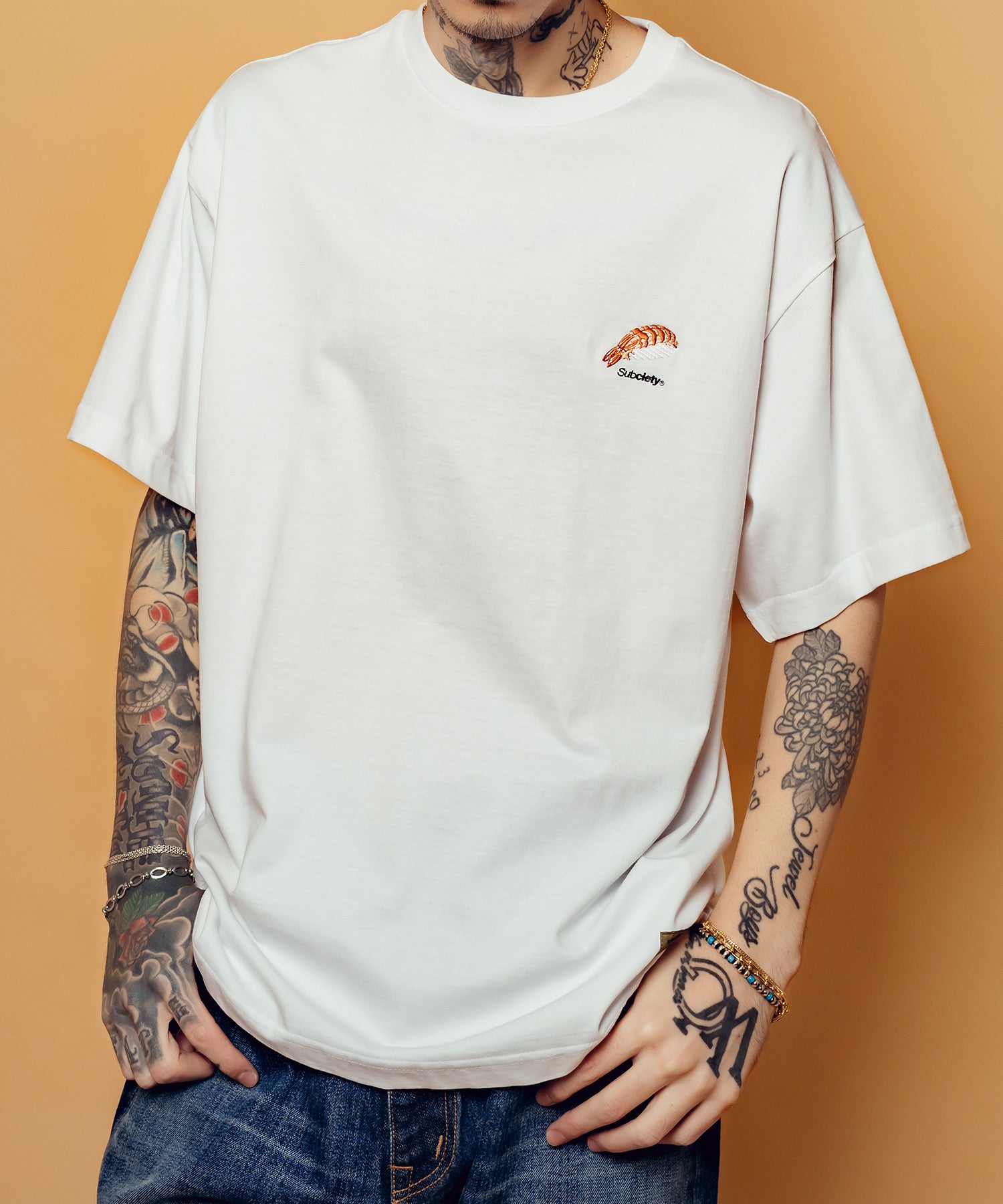 Embroidery sushi tee-thumbmail-5