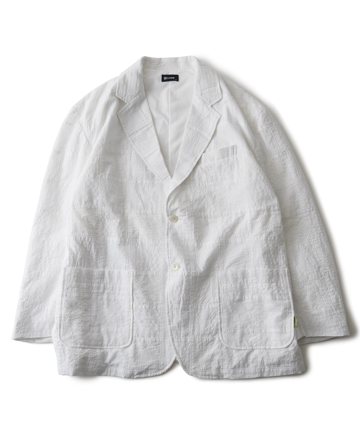 Patchwork tailored jacket-thumbmail-3