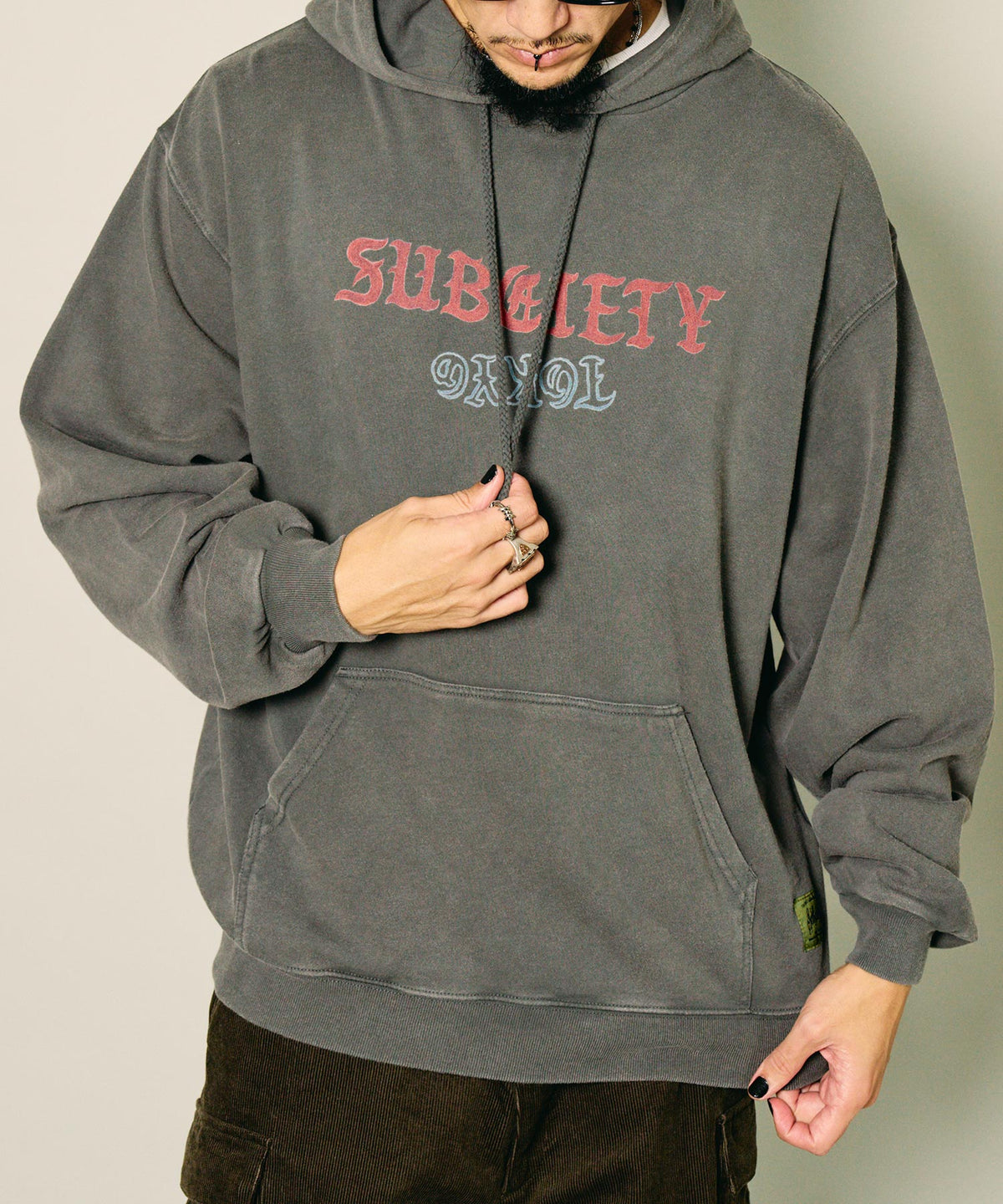 Fade wash hoodie