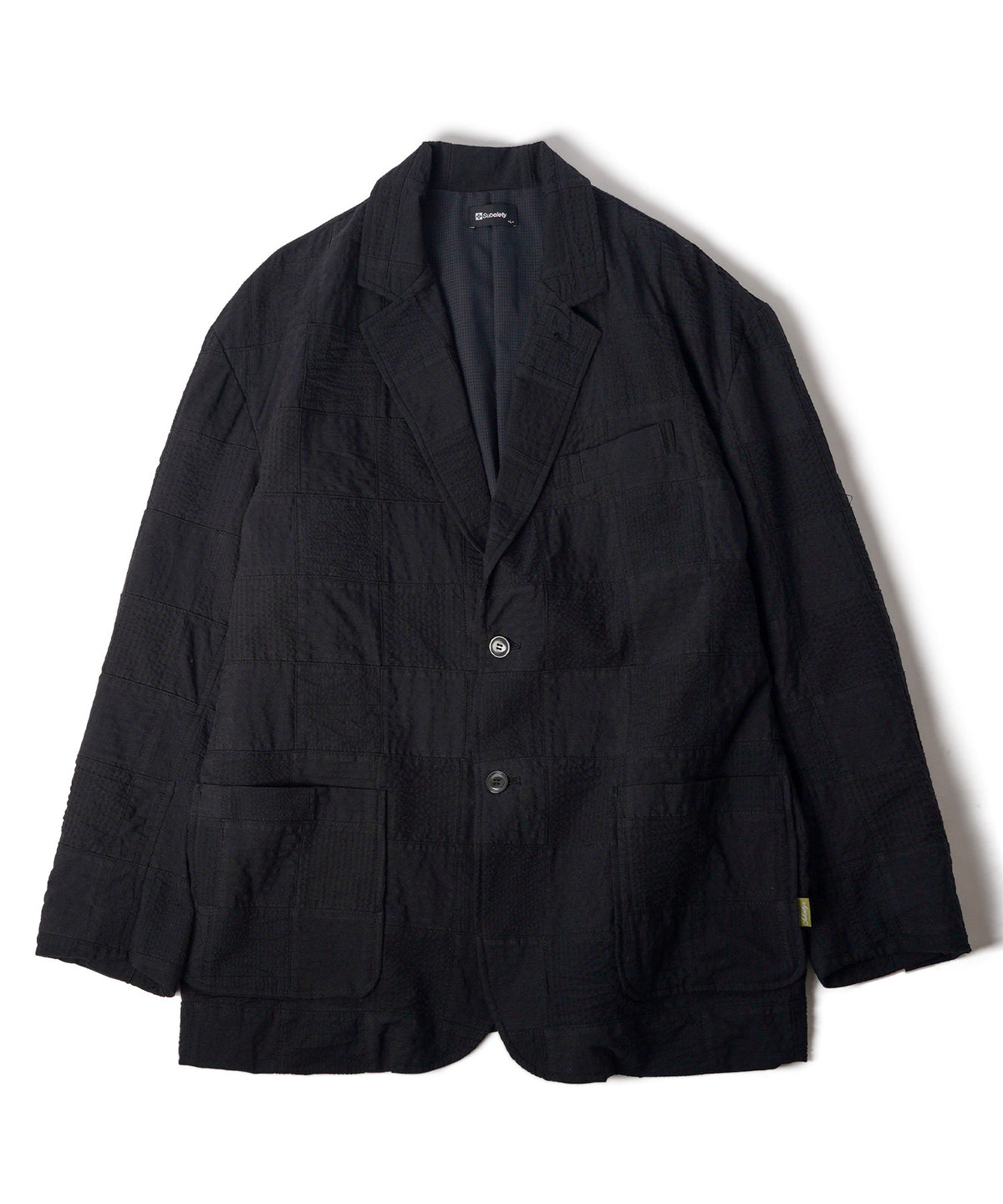 Patchwork tailored jacket-thumbmail-9