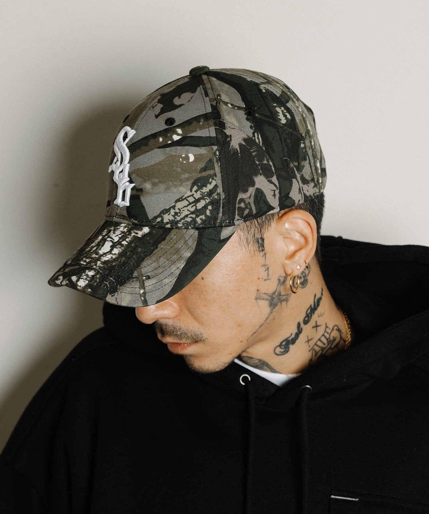 Real tree camo cap