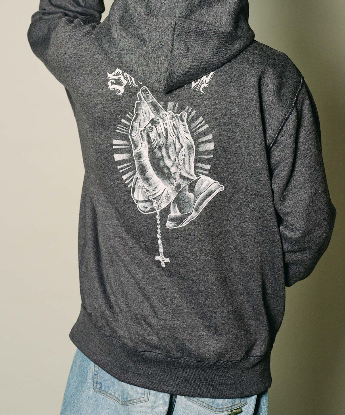 Fuckin' praying hands hoodie-thumbmail-3