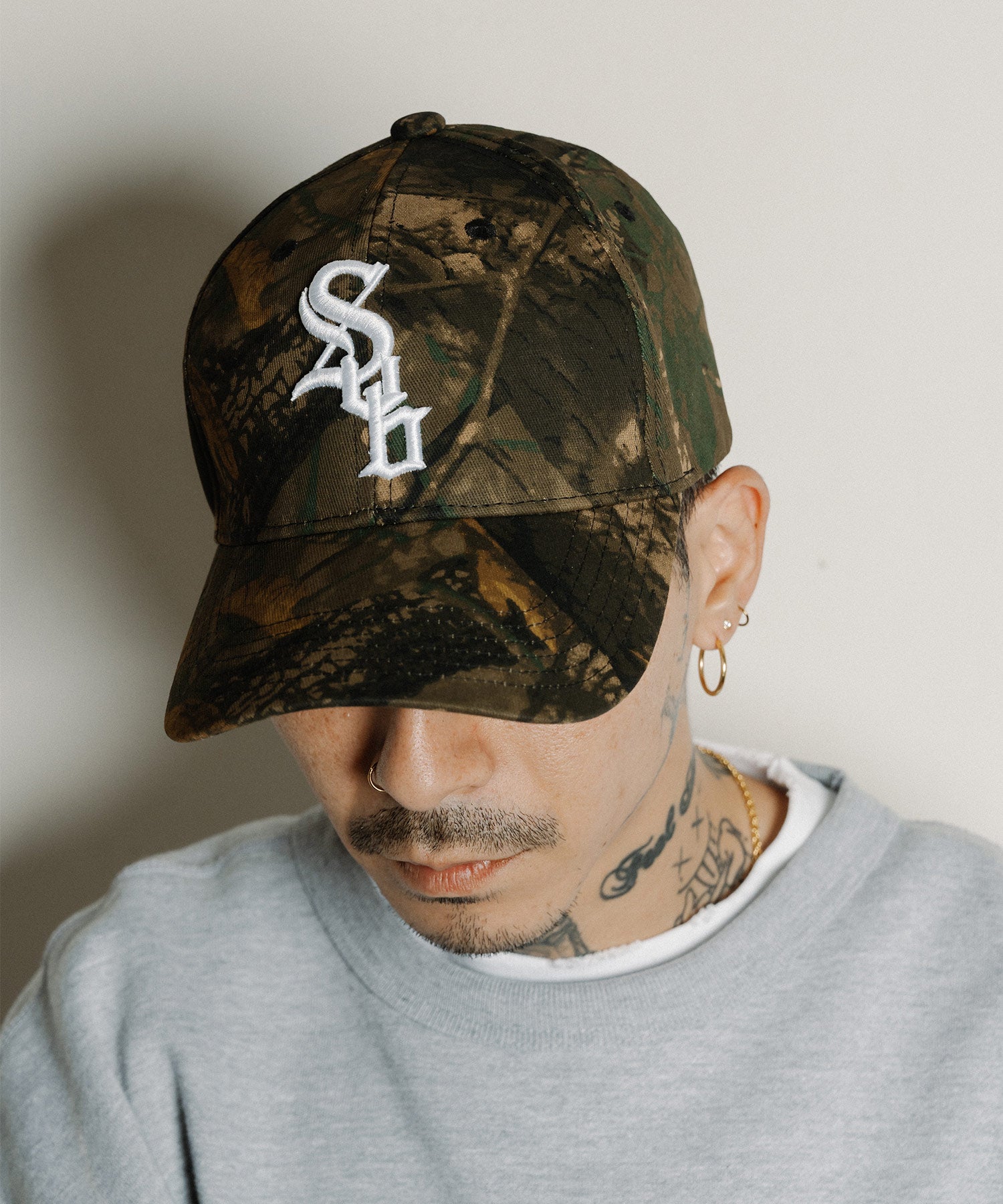 Real tree camo cap