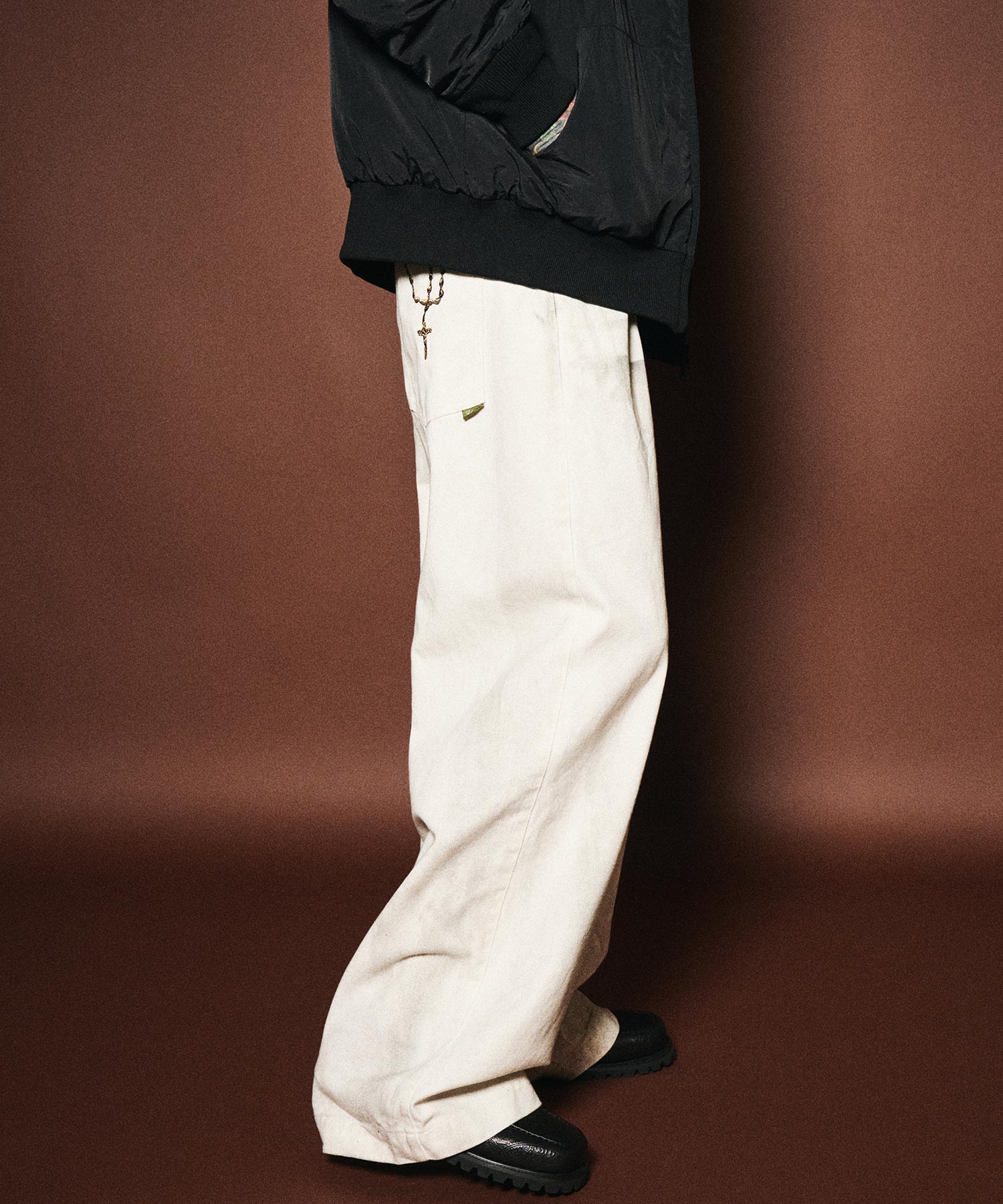 Faded madonna denim pants-thumbmail-5