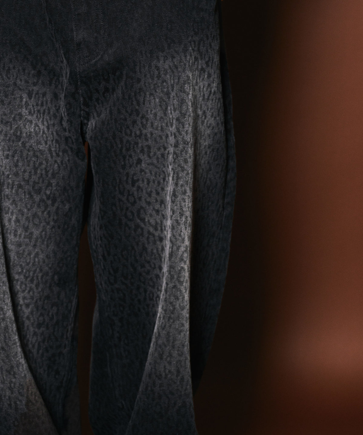 Leopard black denim pants-thumbmail-8