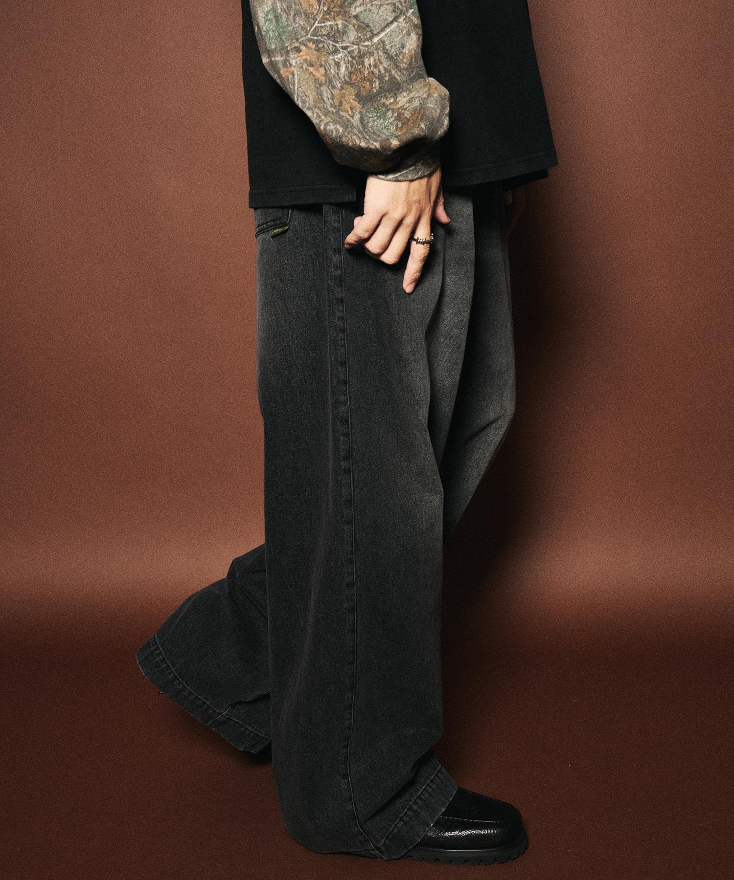Faded madonna denim pants-thumbmail-26