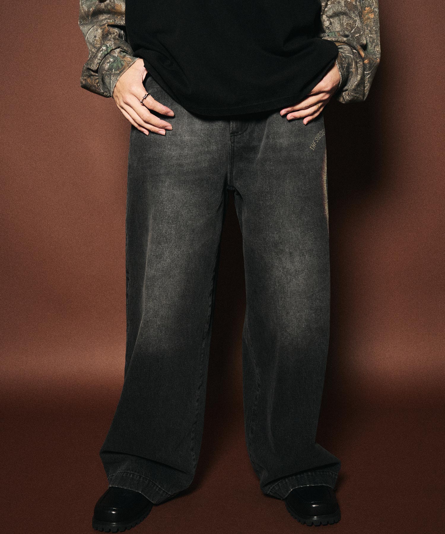 Faded madonna denim pants-thumbmail-23