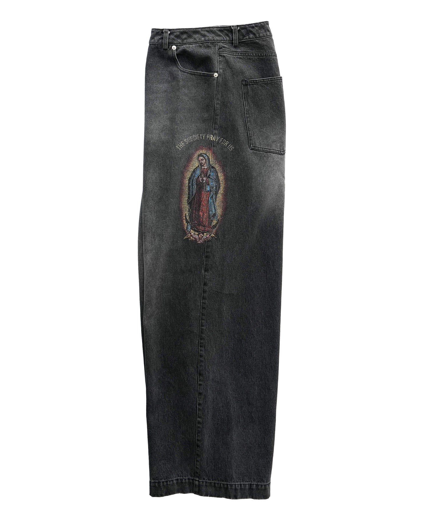 Faded madonna denim pants-thumbmail-22