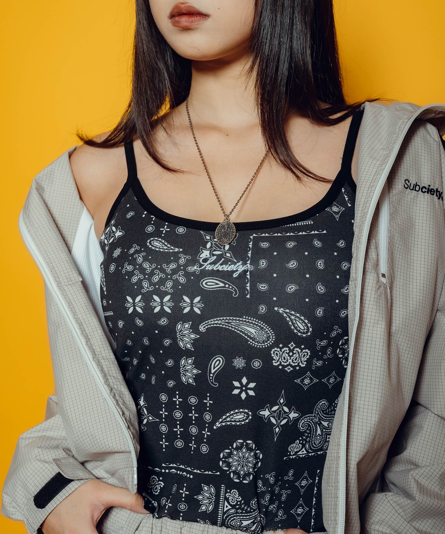 【WOMEN】Graph check hoodie-thumbmail-8