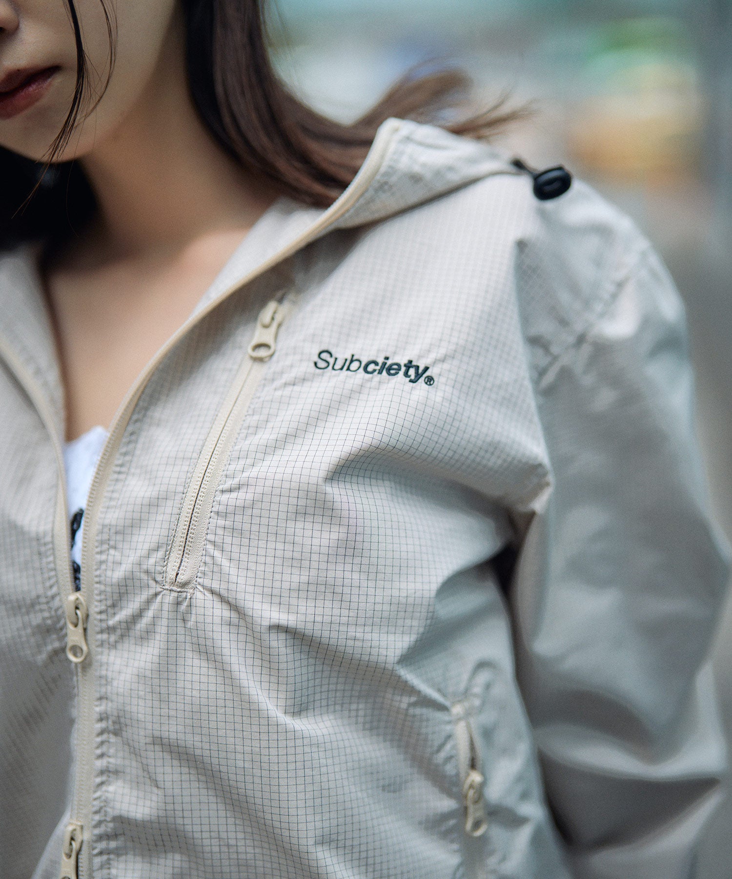 【WOMEN】Graph check hoodie-thumbmail-13