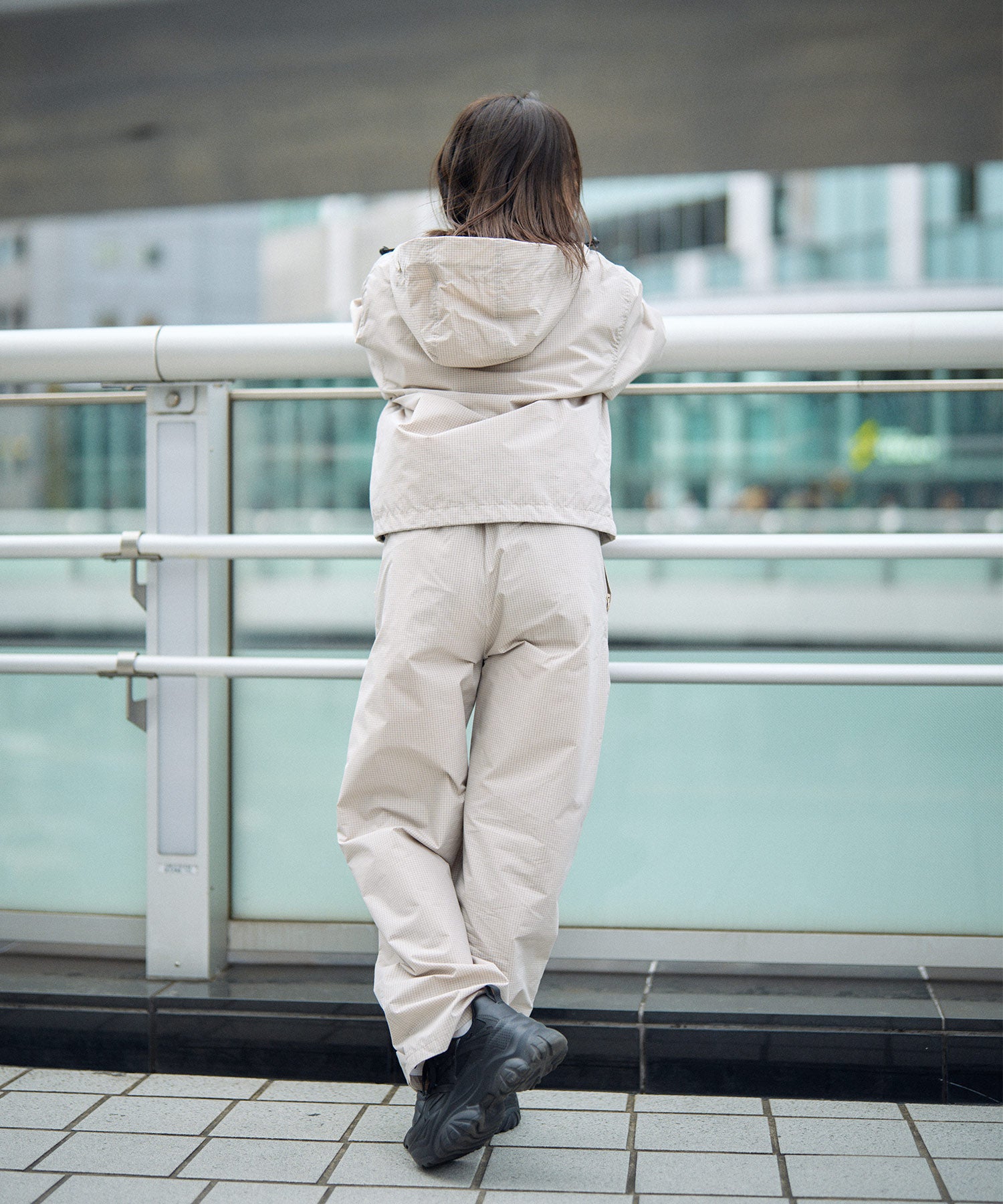 【WOMEN】Graph check hoodie-thumbmail-12