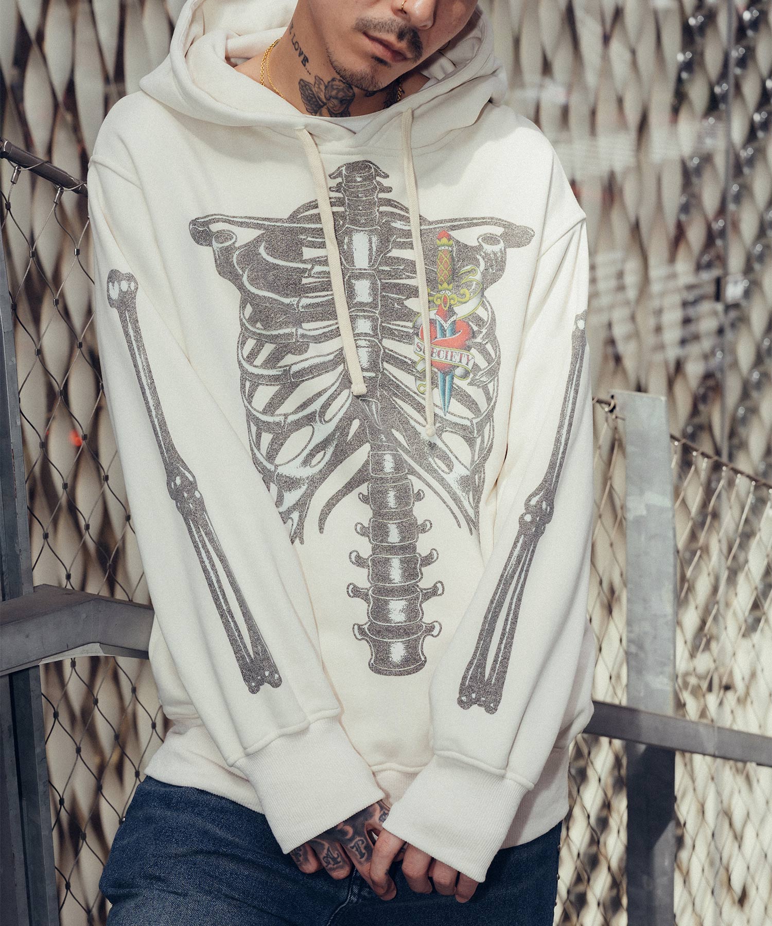 Skelton hoodie