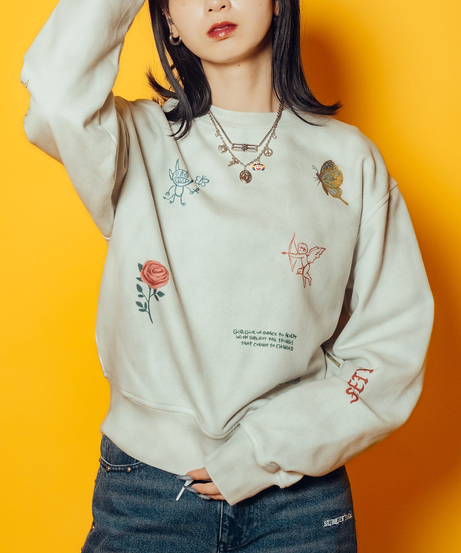 【WOMEN】Memorial sweat