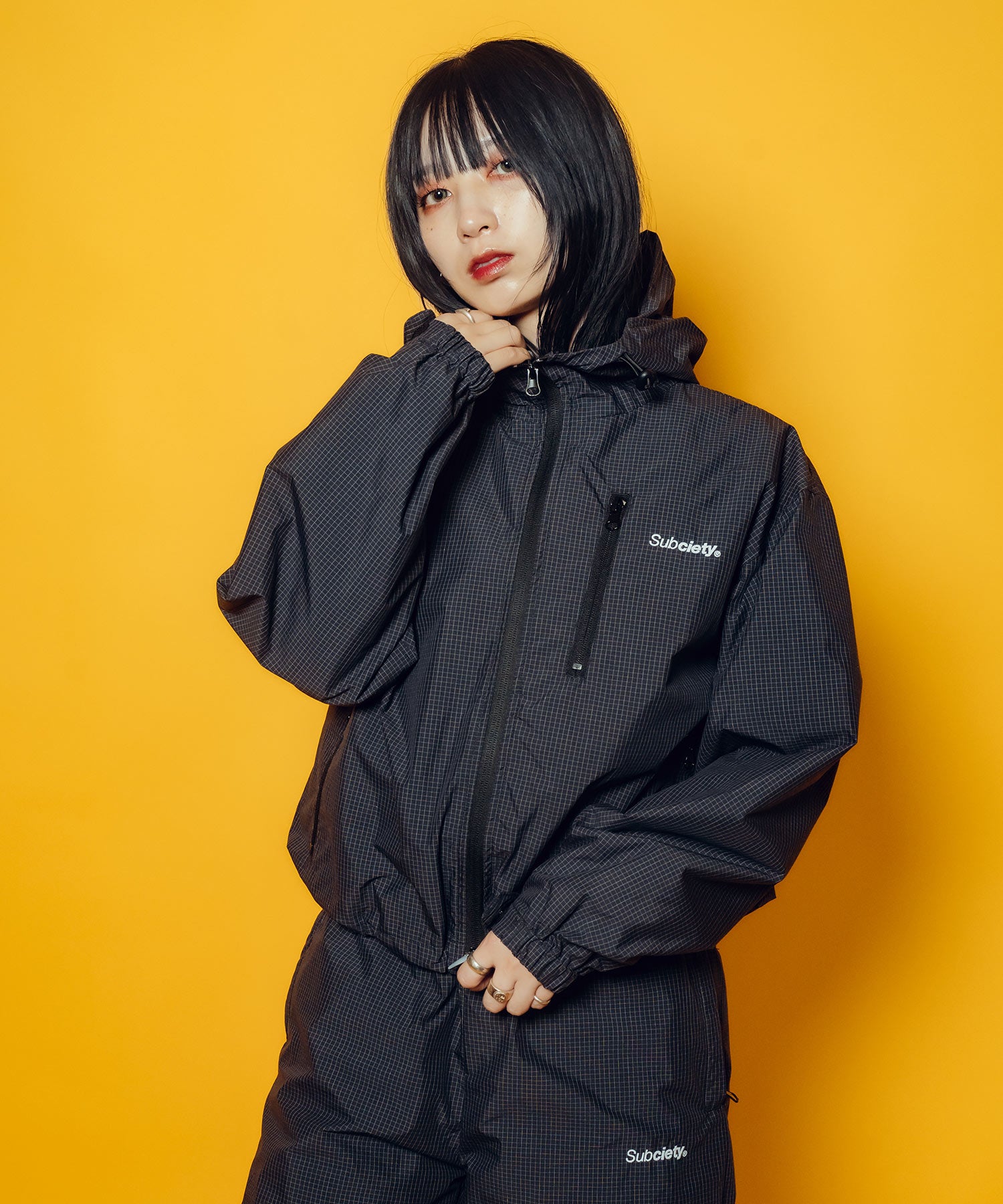 【WOMEN】Graph check hoodie-thumbmail-21