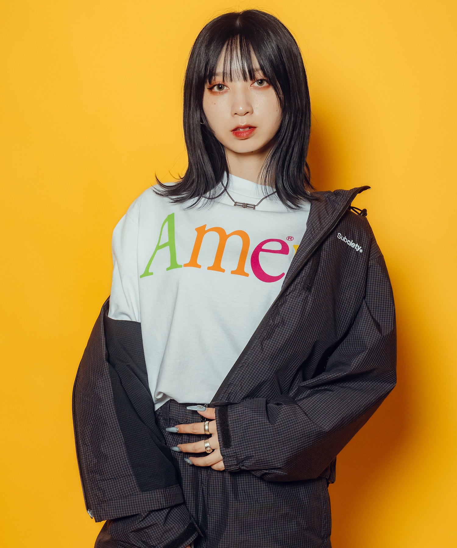【WOMEN】Graph check hoodie-thumbmail-16