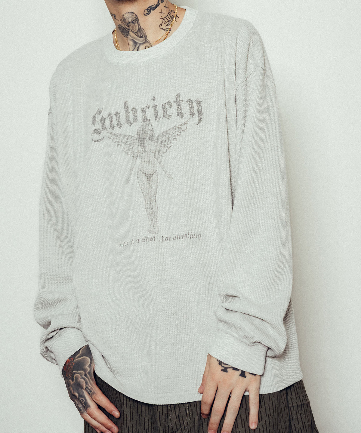 Washed thermal tee-thumbmail-3