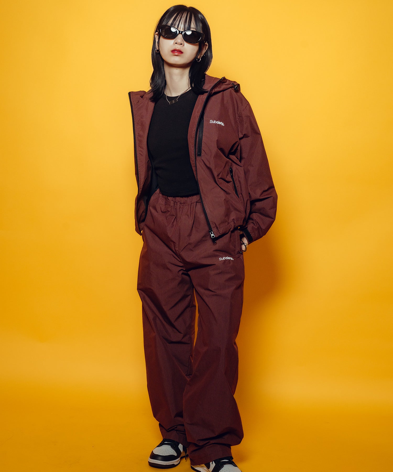 【WOMEN】Graph check hoodie-thumbmail-23