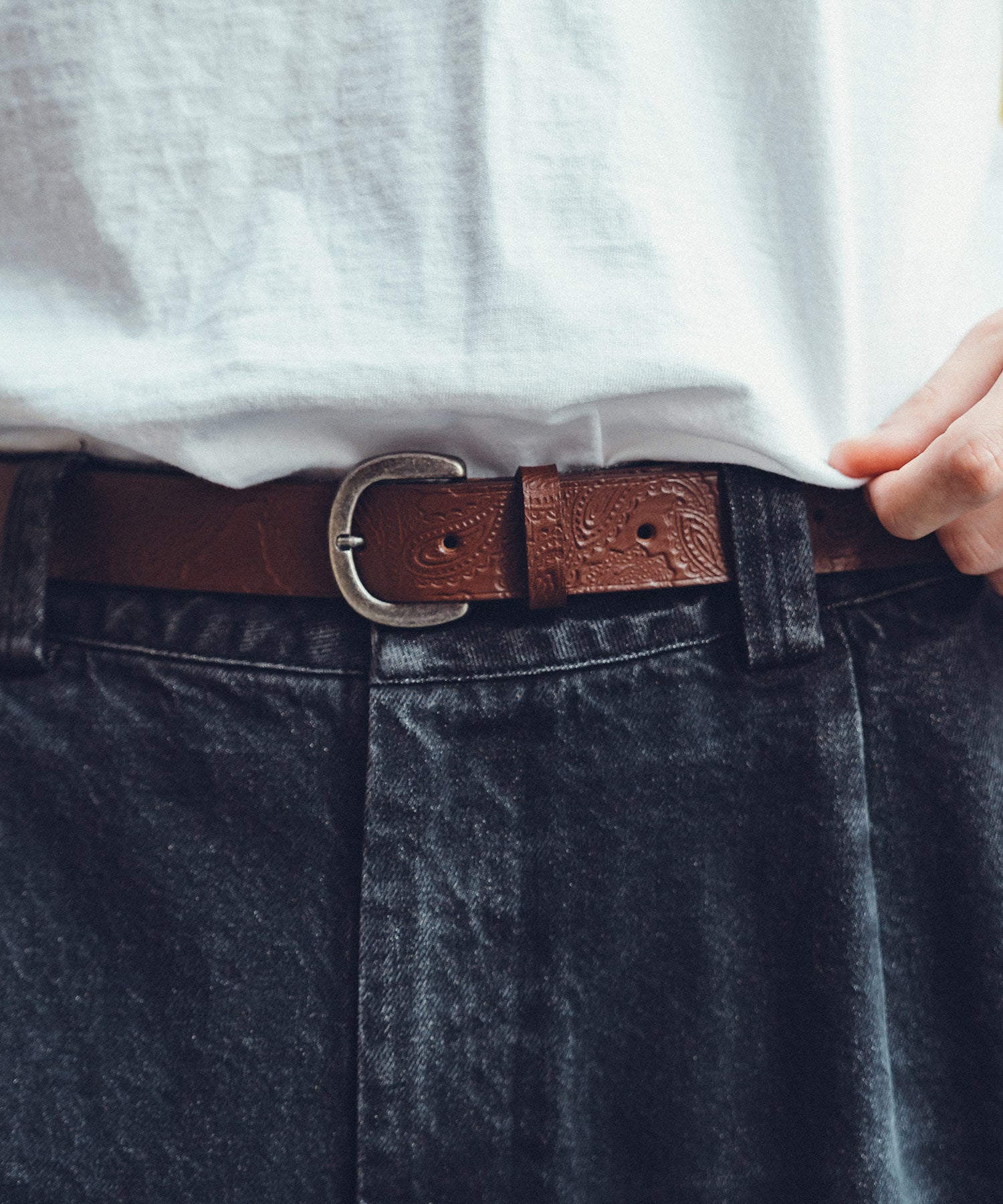 Paisley belt