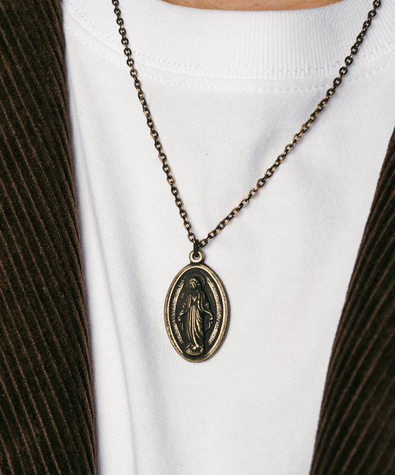 Metal necklace-maria-