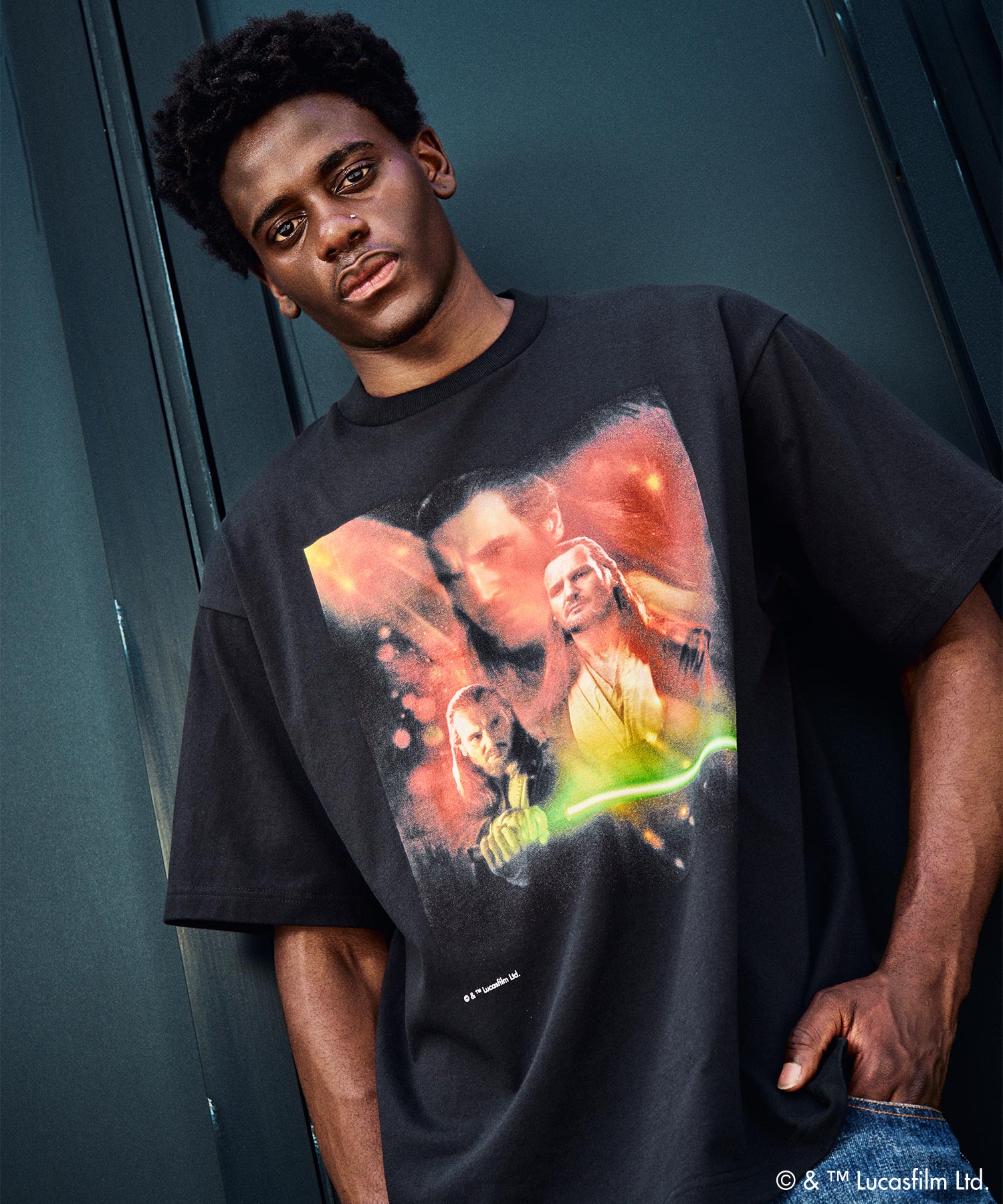 『STAR WARS』 / 「Qui-Gon Jinn」 / tee