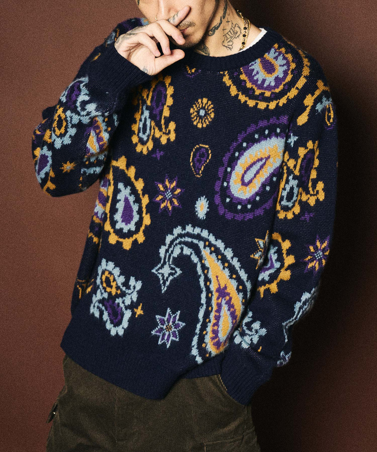 Paisley sweater