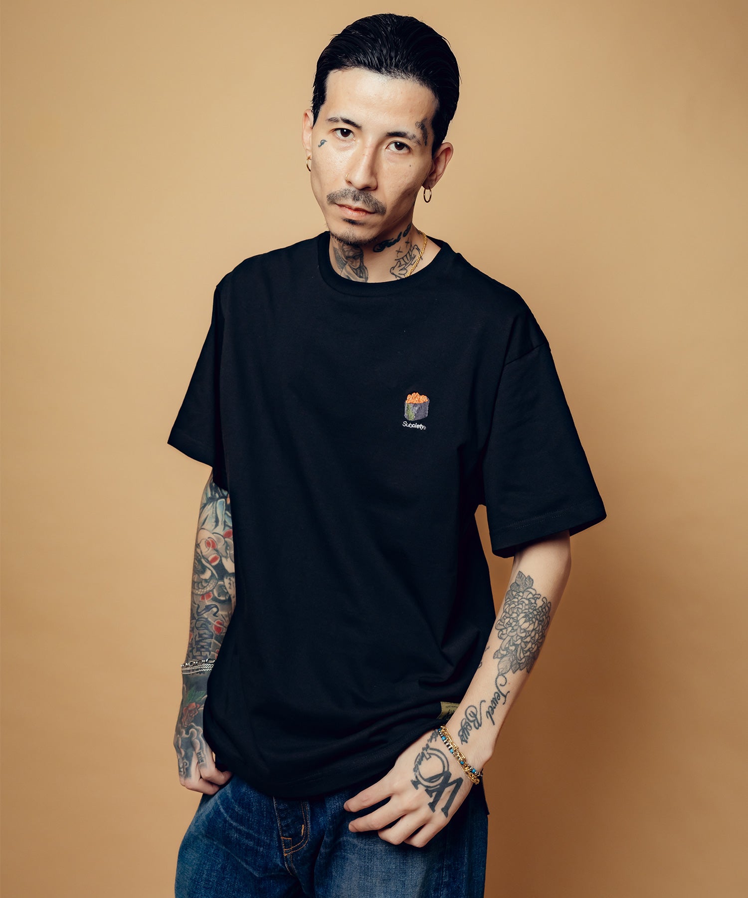 Embroidery sushi tee-thumbmail-17