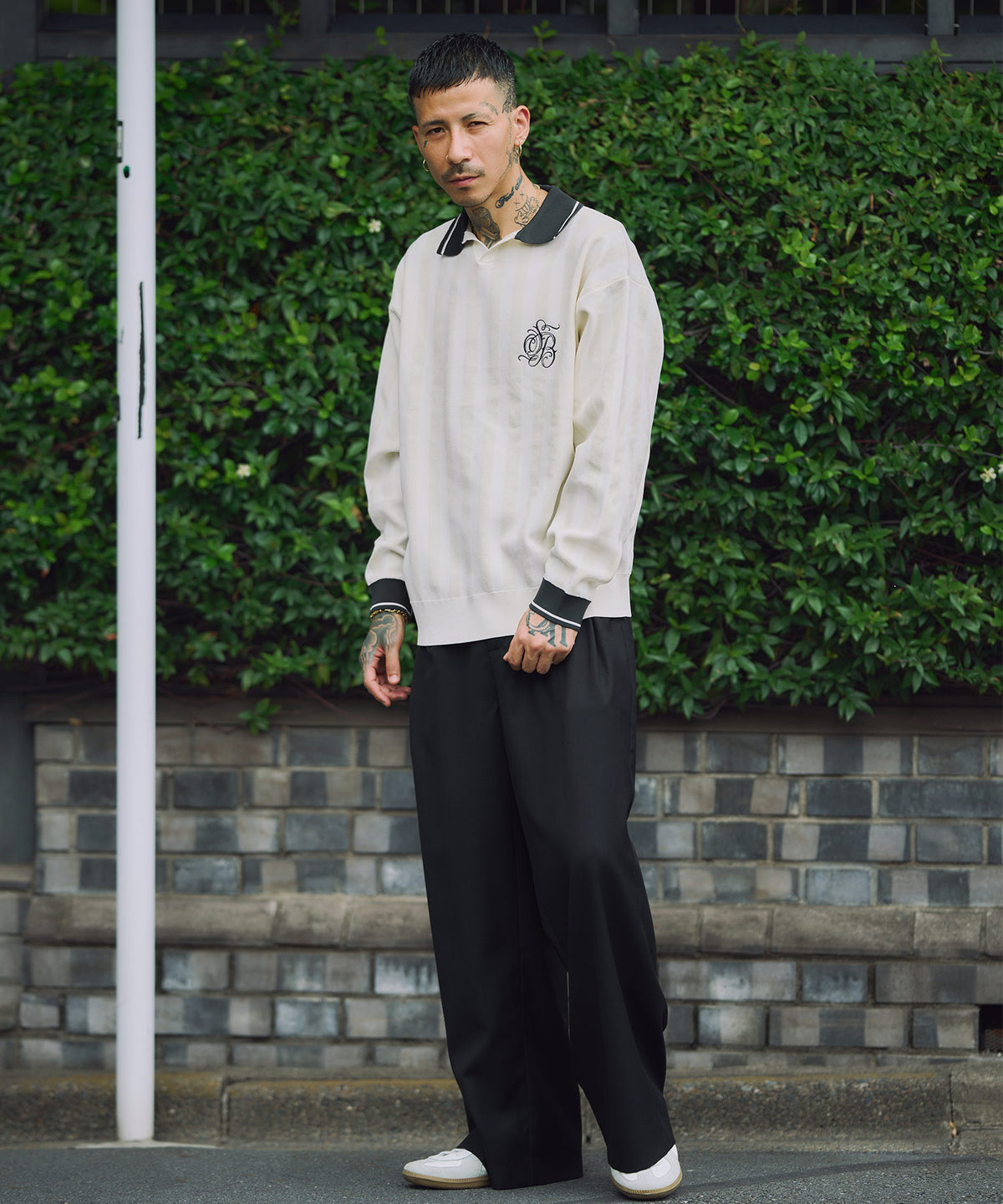 Soccer knit polo shirt-thumbmail-5