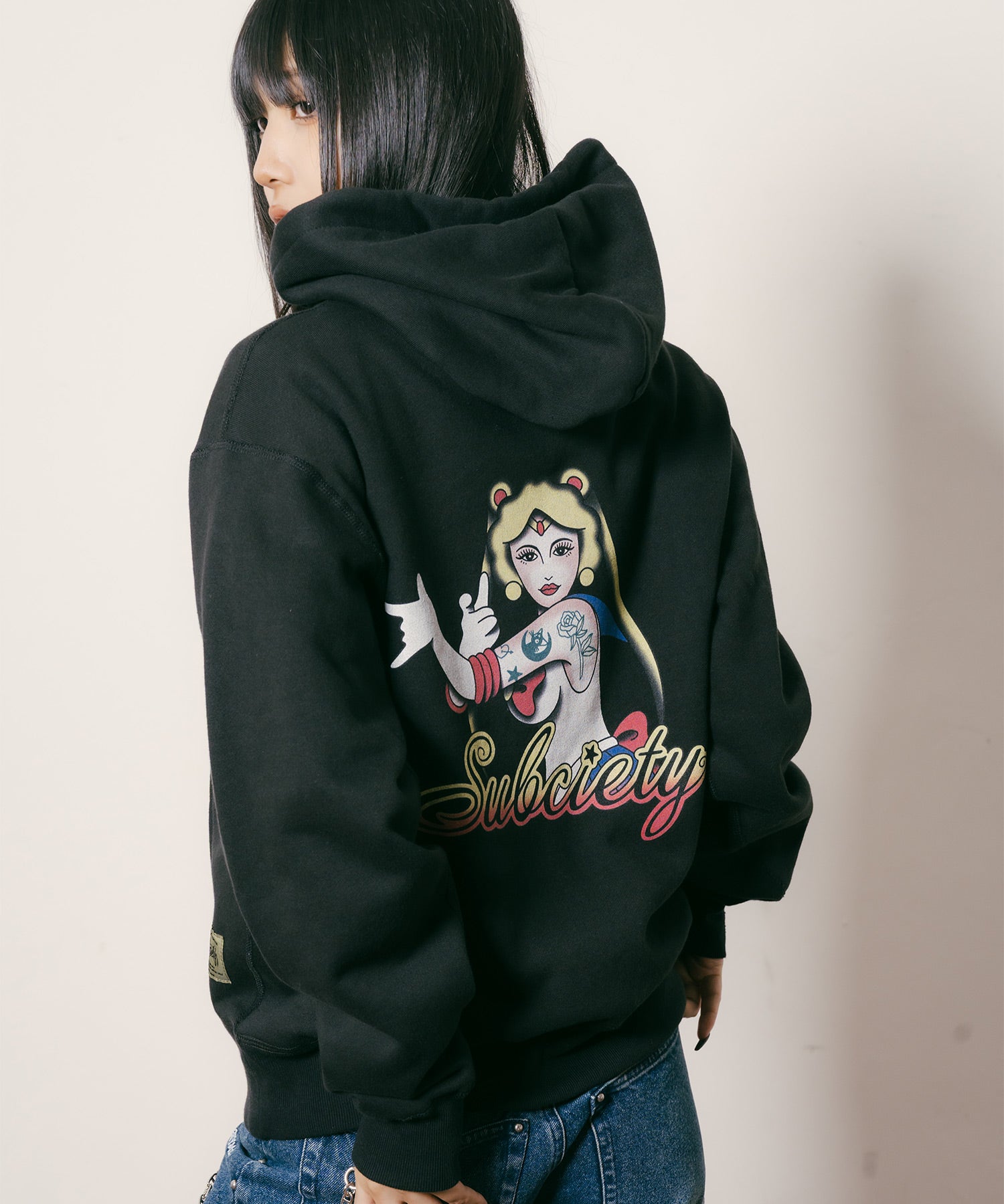 Moon light hoodie【WOMEN】-thumbmail-6