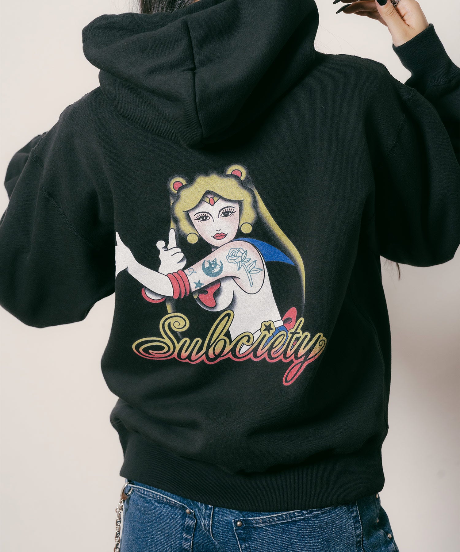 Moon light hoodie【WOMEN】-thumbmail-7