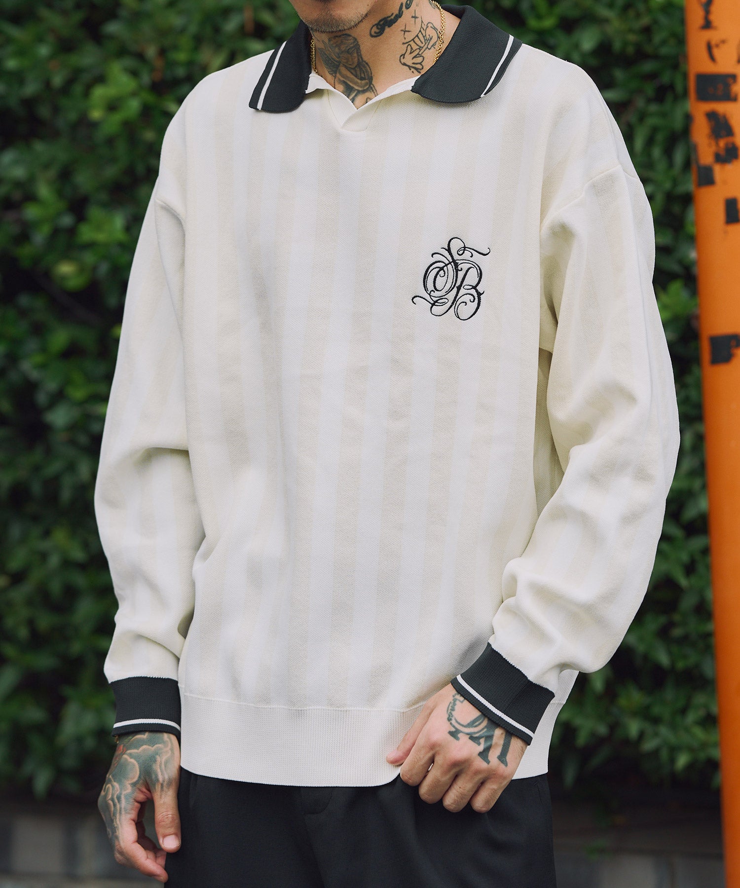 Soccer knit polo shirt-thumbmail-10