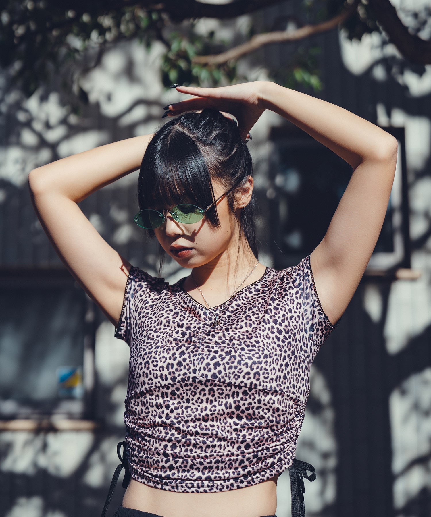 Leopard top【WOMEN】