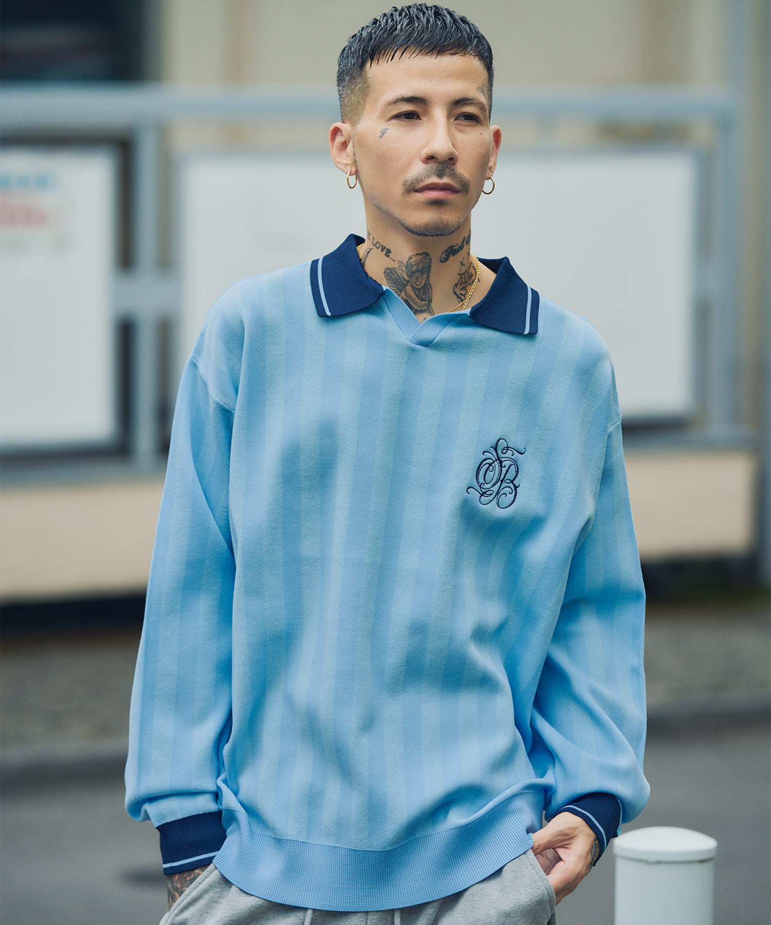 Soccer knit polo shirt-thumbmail-23