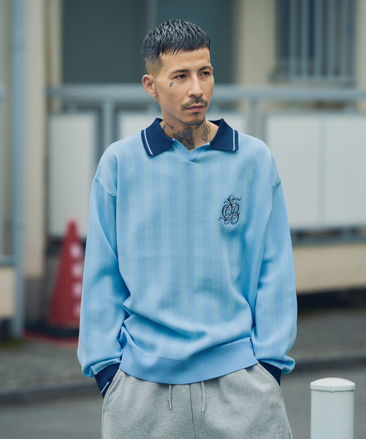 Soccer knit polo shirt-thumbmail-20