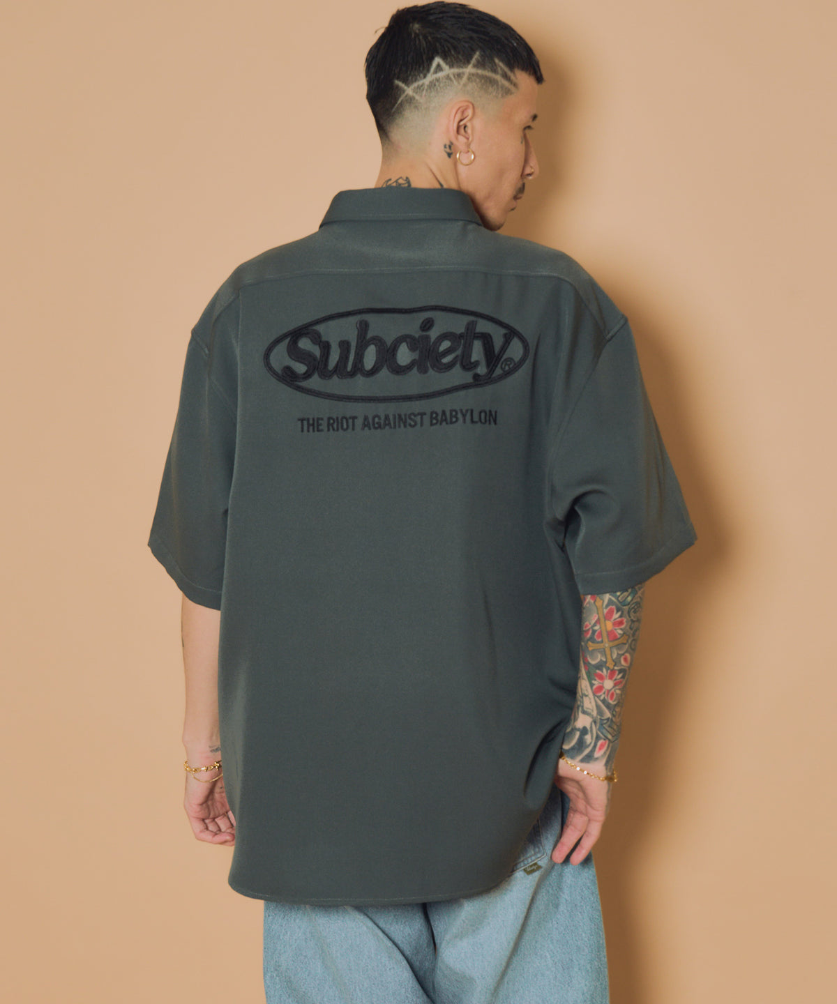 Embroidery oval logo shirt-thumbmail-18