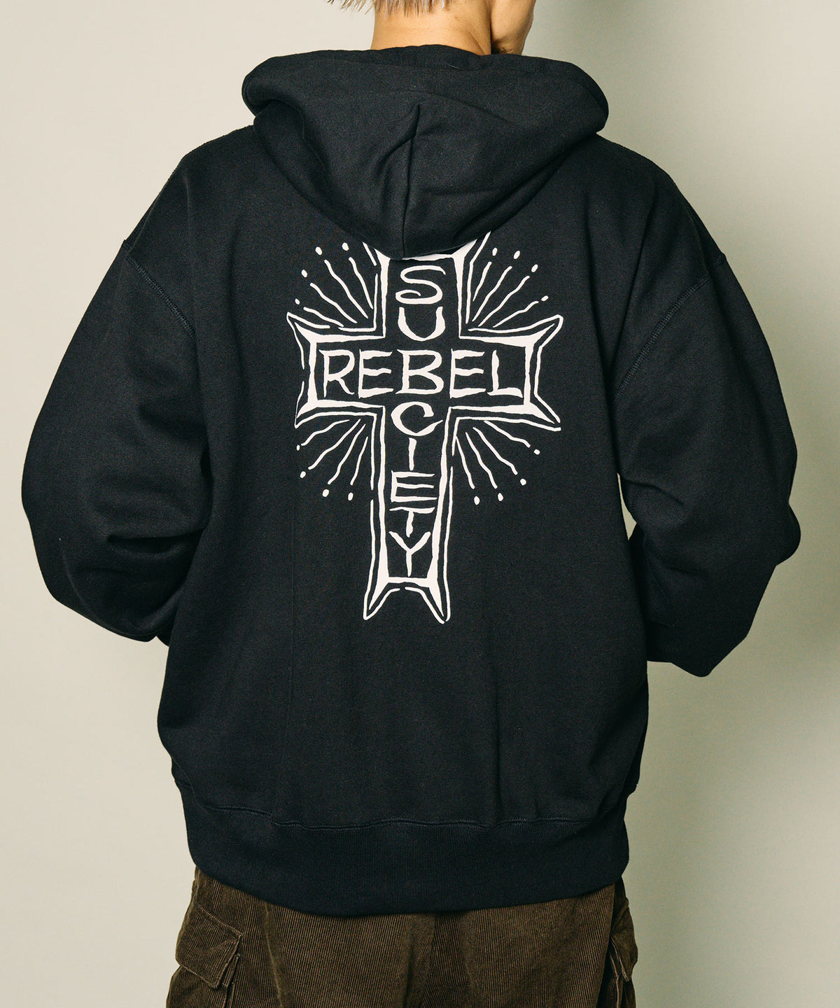 Rebel zip hoodie