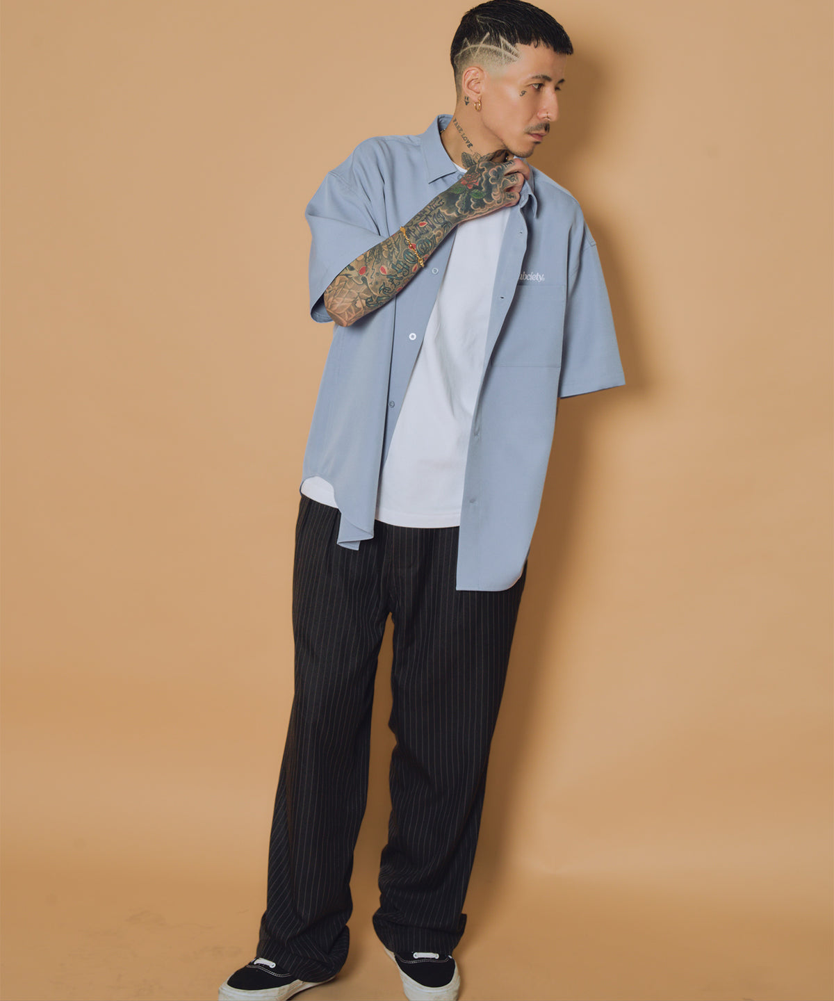 Embroidery oval logo shirt-thumbmail-28