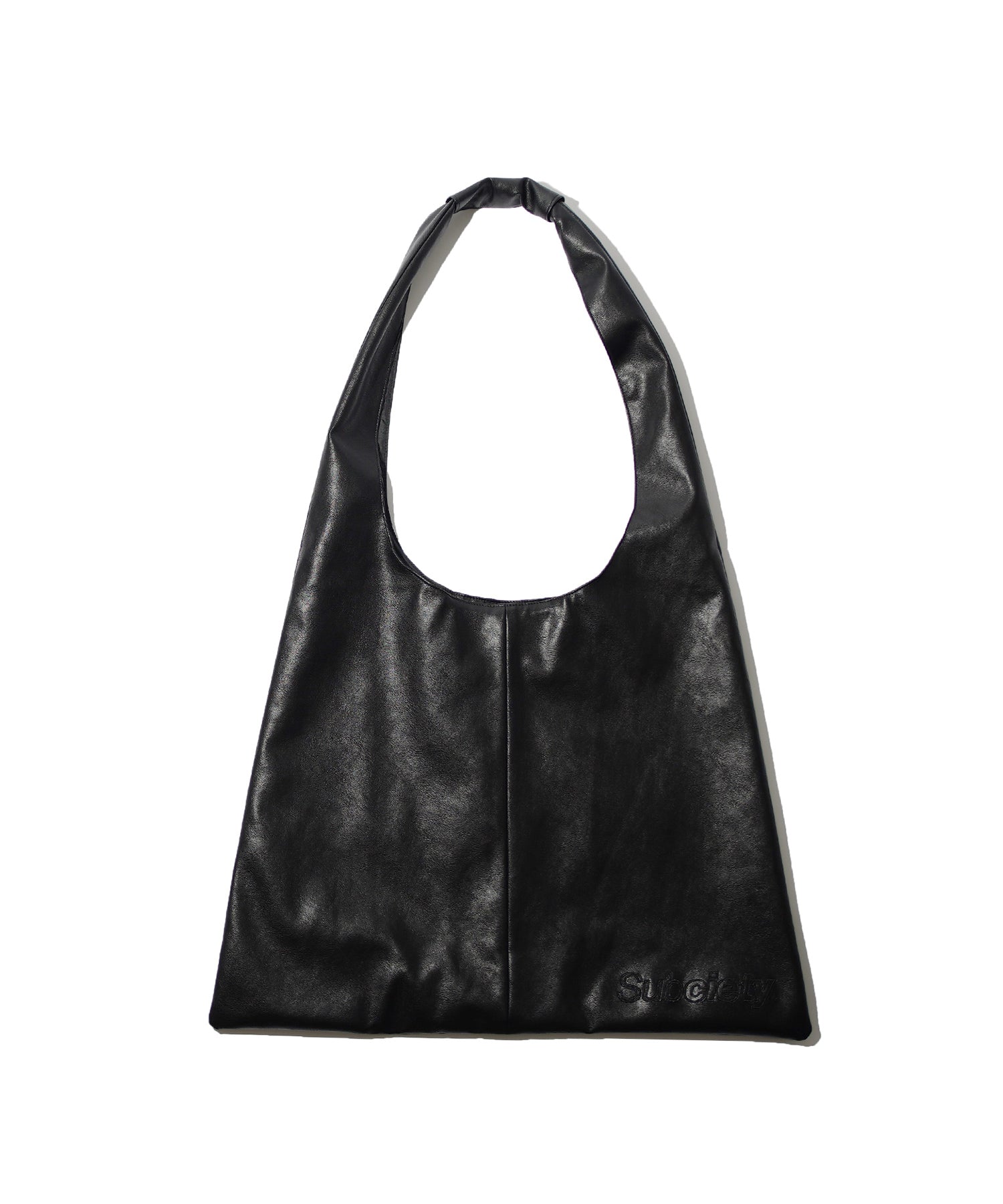 FAKE LEATHER TOTE BAG