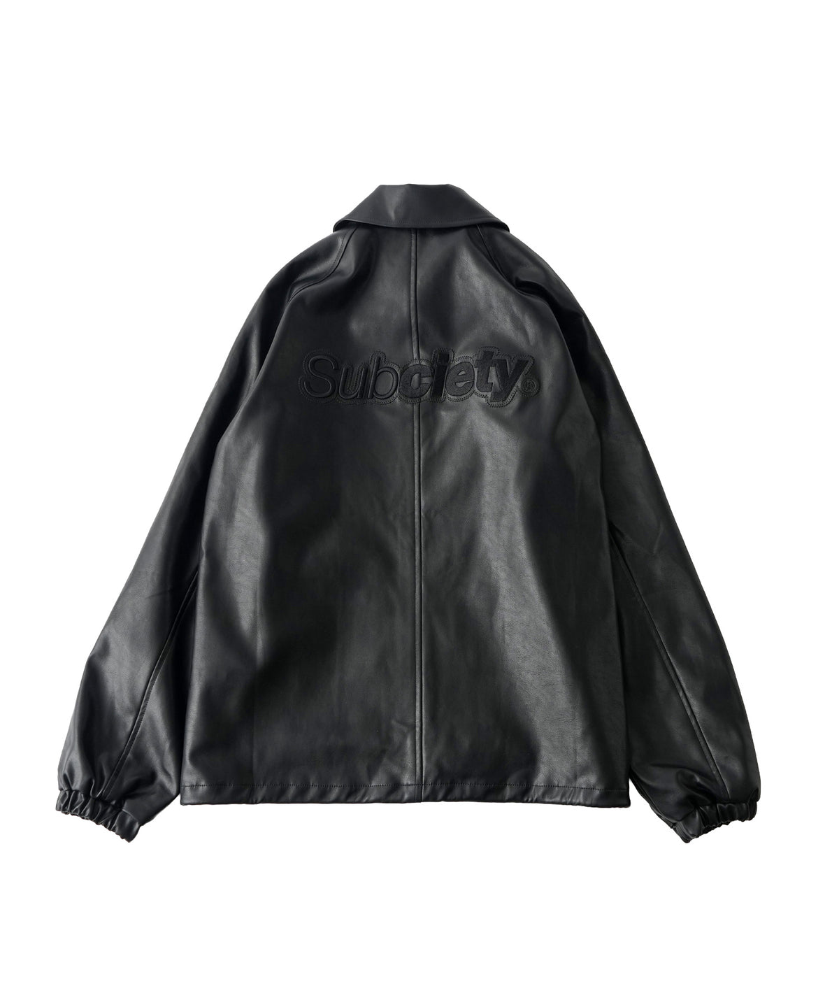 Faux leather coach jacket-thumbmail-15