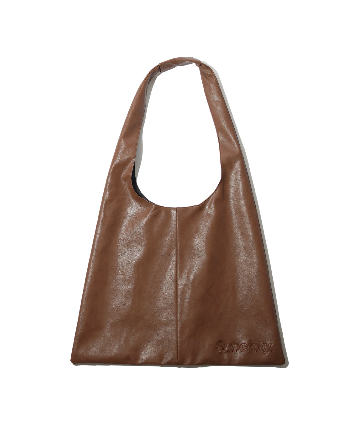 FAKE LEATHER TOTE BAG