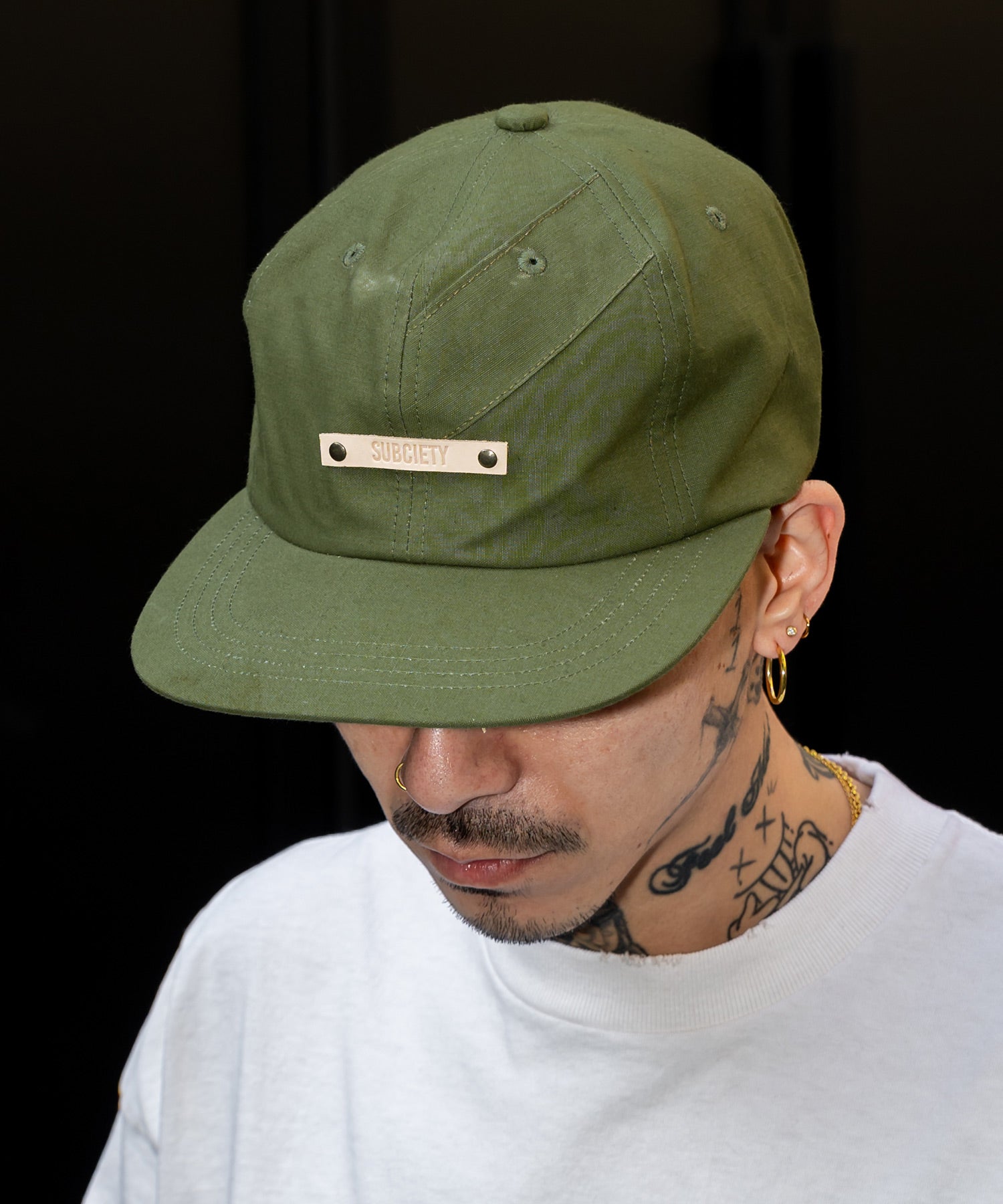 Military tent cap