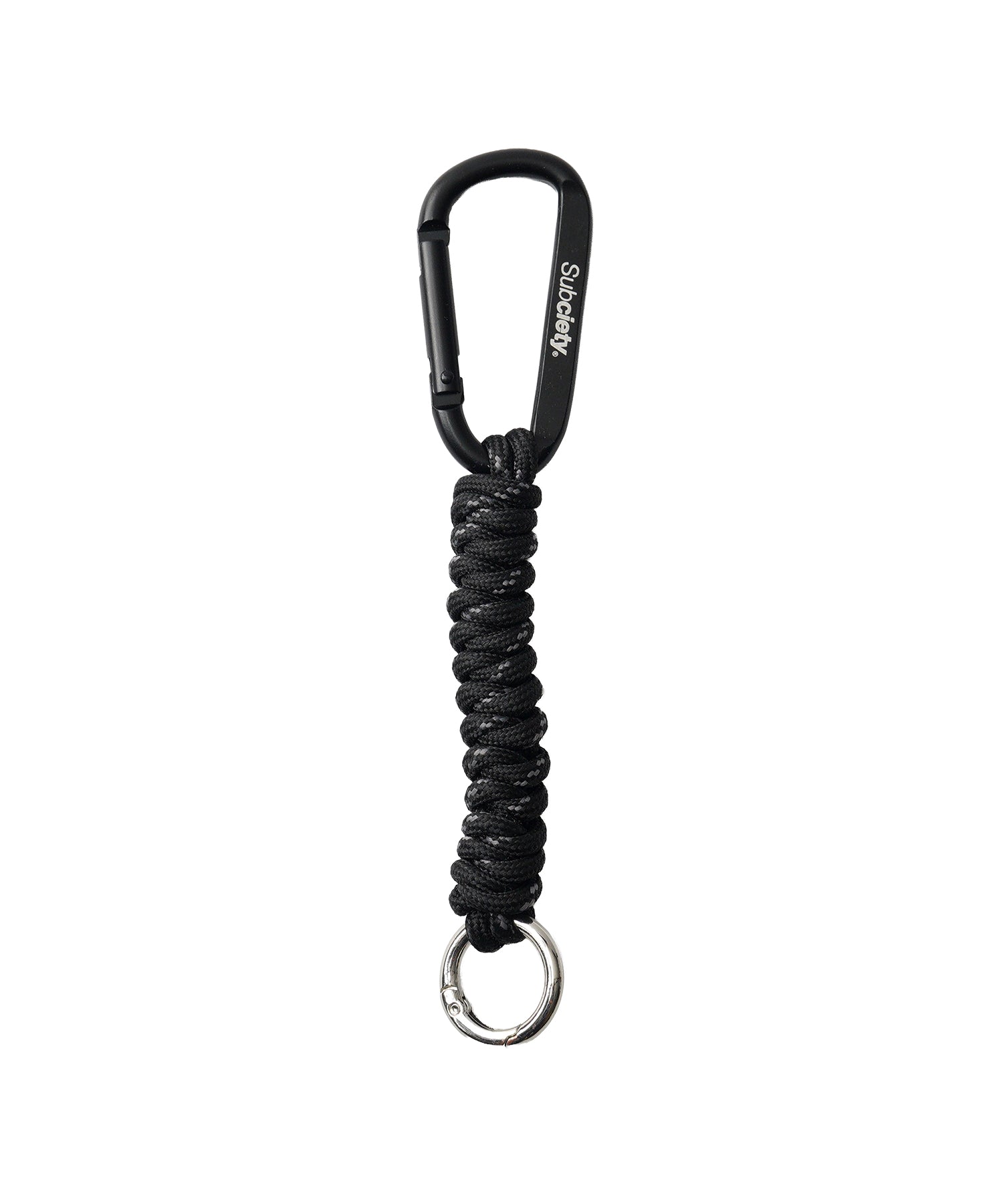 Paracord carabiner key holder