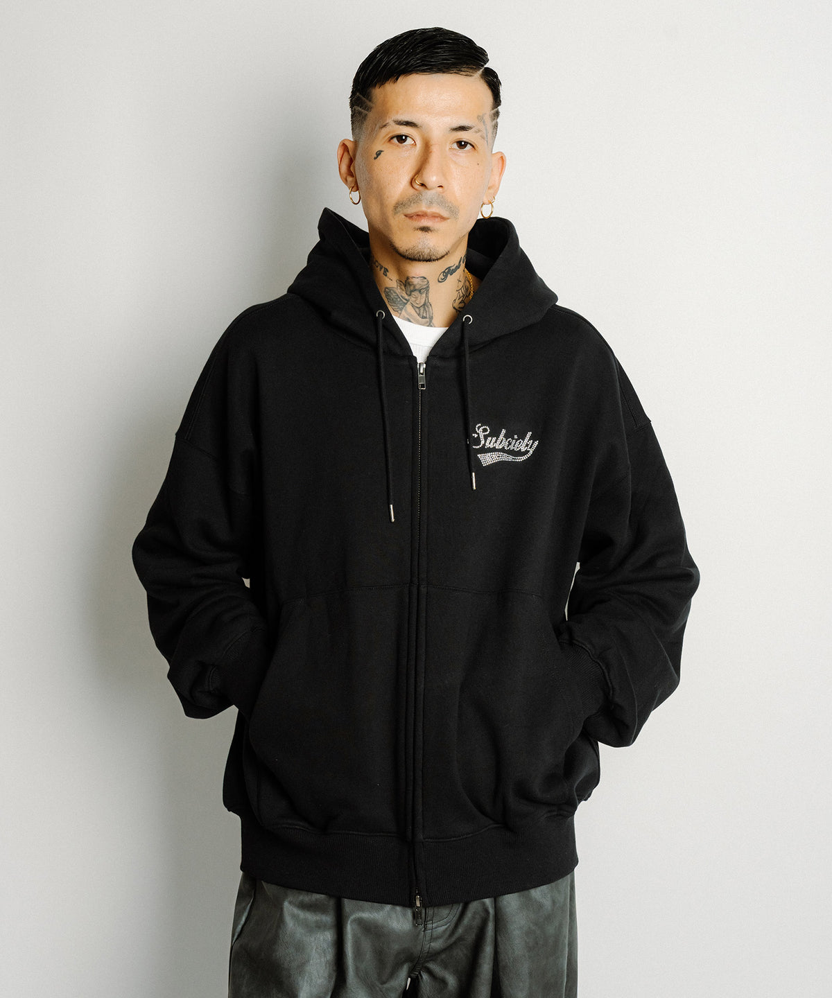Rhinestone zip hoodie-thumbmail-8